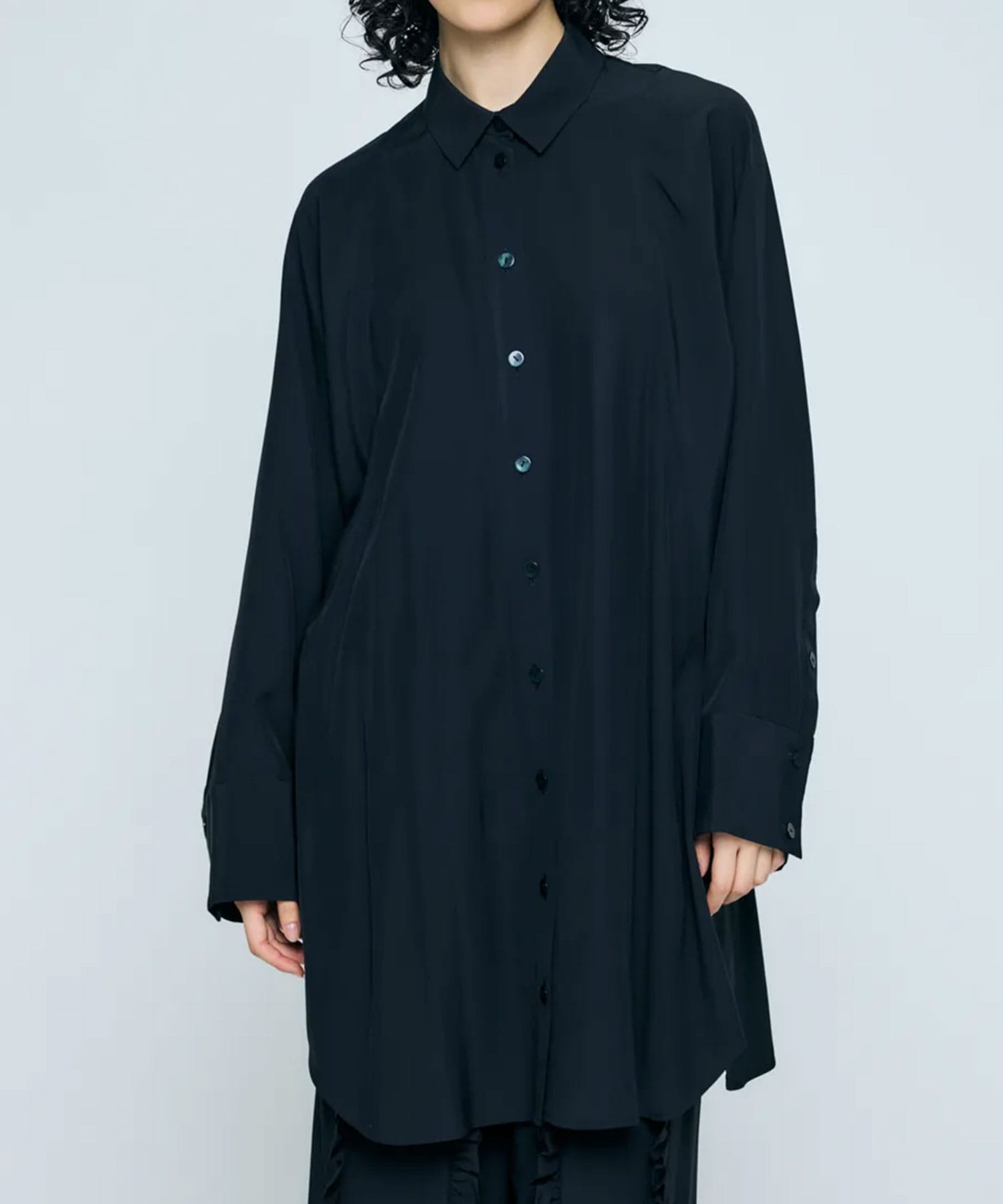 SHAPE LONG-SHIRT ENFOLD