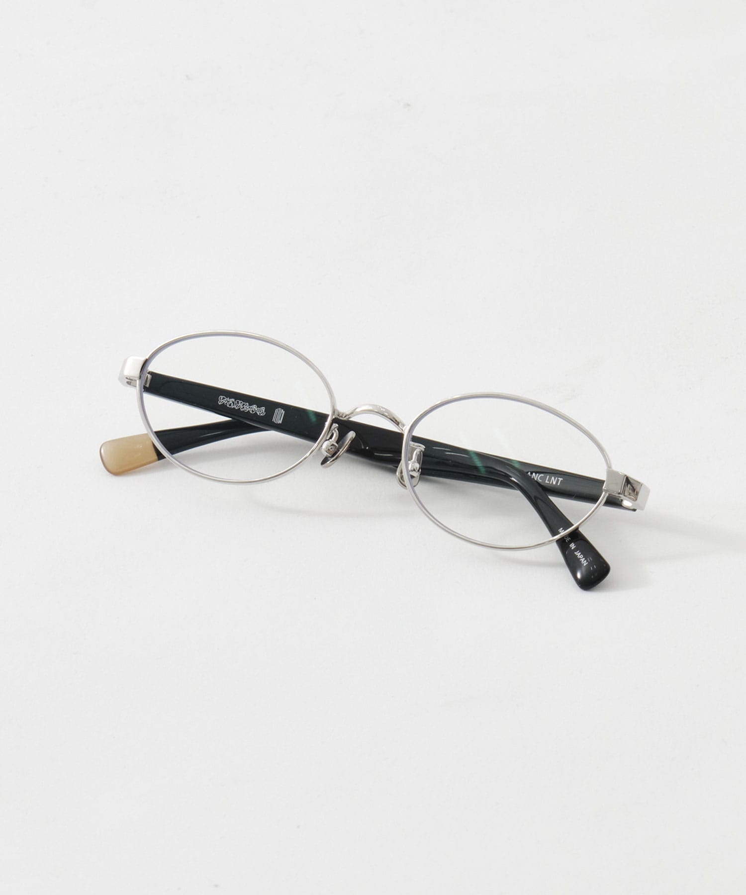 × BLANC METAL OVAL GLASSES FETICO