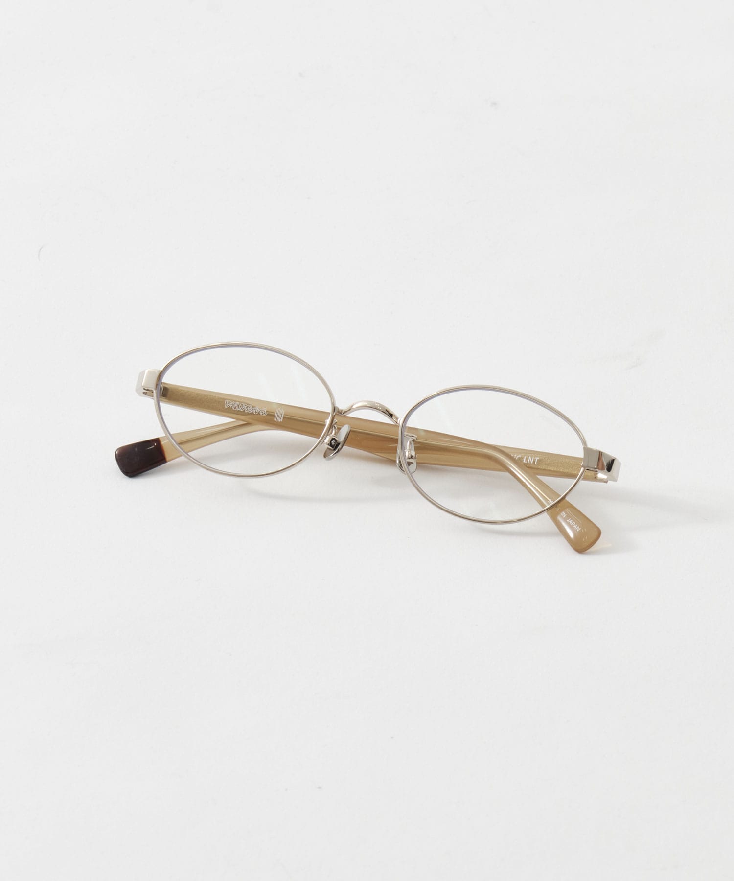 × BLANC METAL OVAL GLASSES FETICO