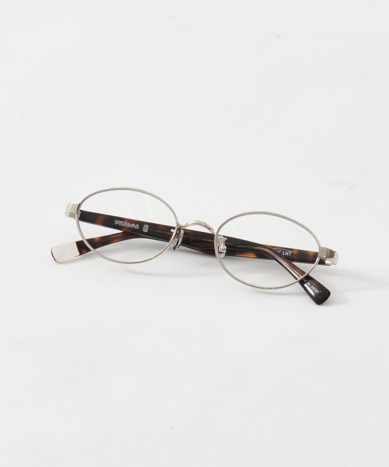 × BLANC METAL OVAL GLASSES FETICO