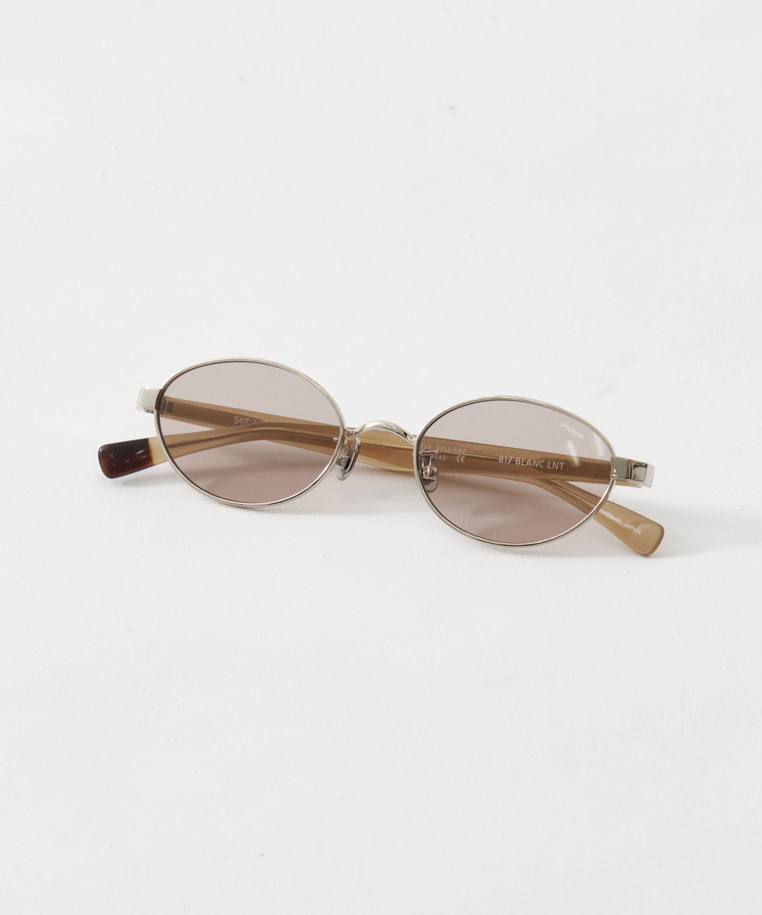 × BLANC METAL OVAL SUNGLASSES FETICO