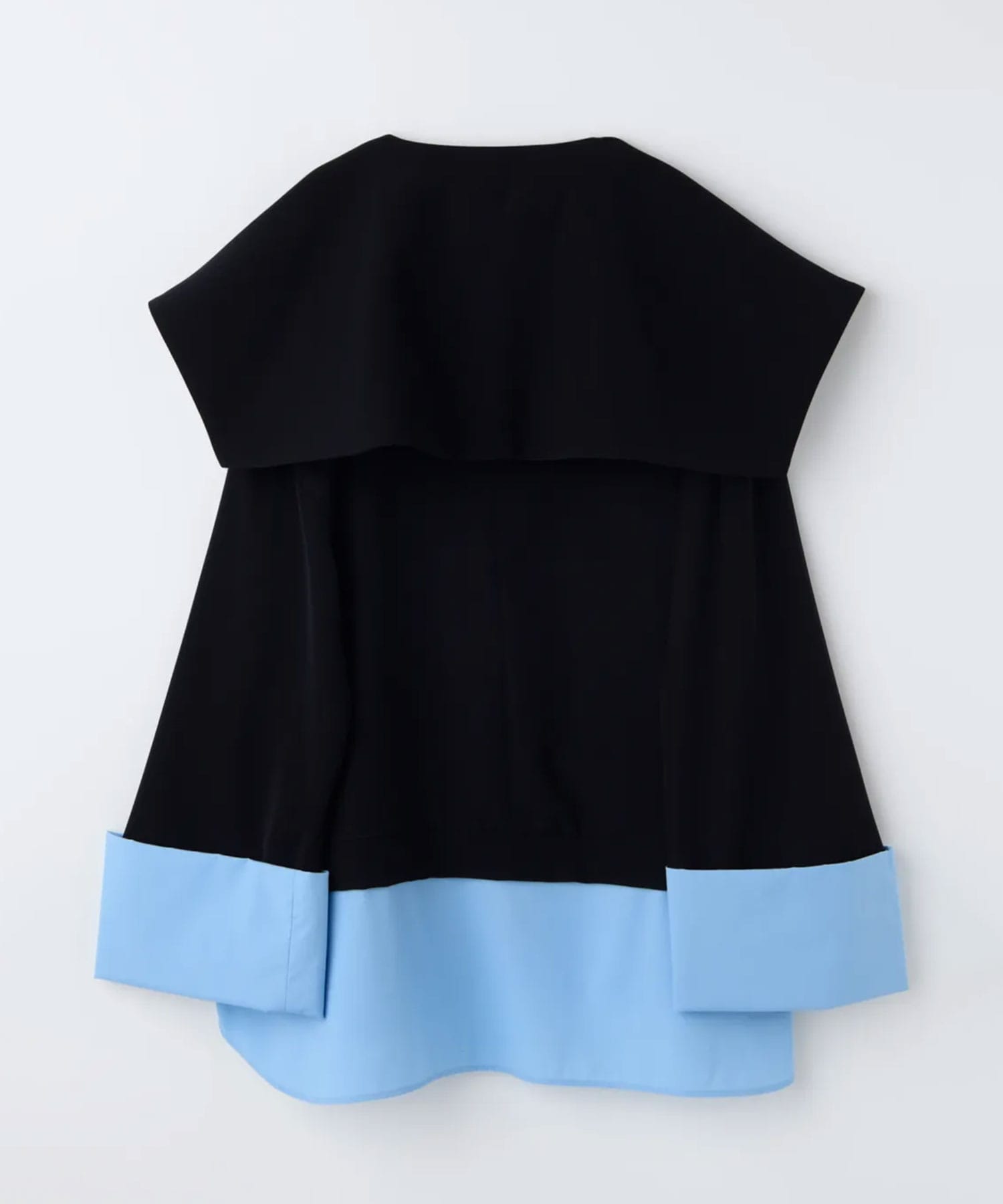 DOUBLE CUFFS BOX PULLOVER ENFOLD