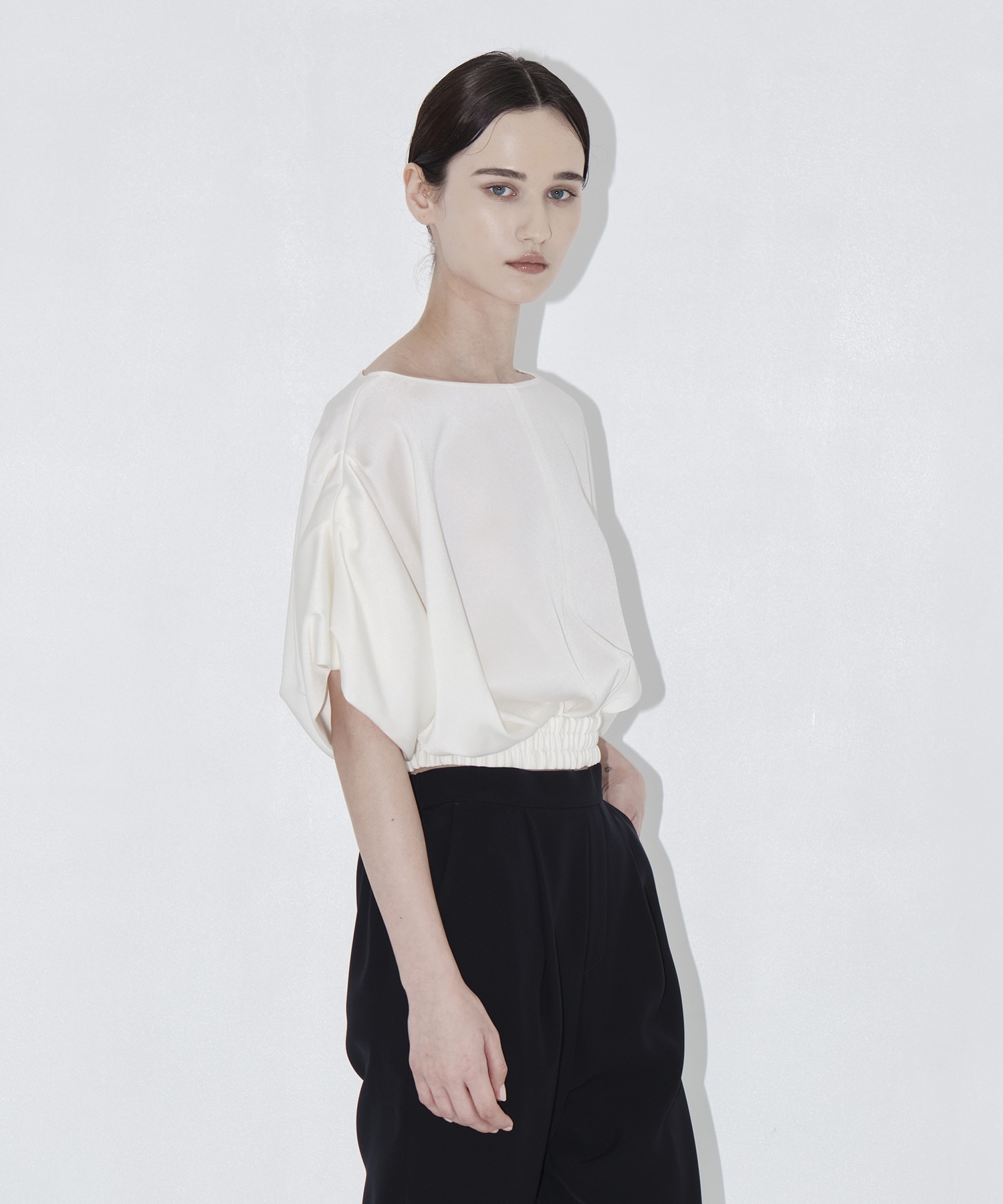2way Satin Blouse THE TOKYO