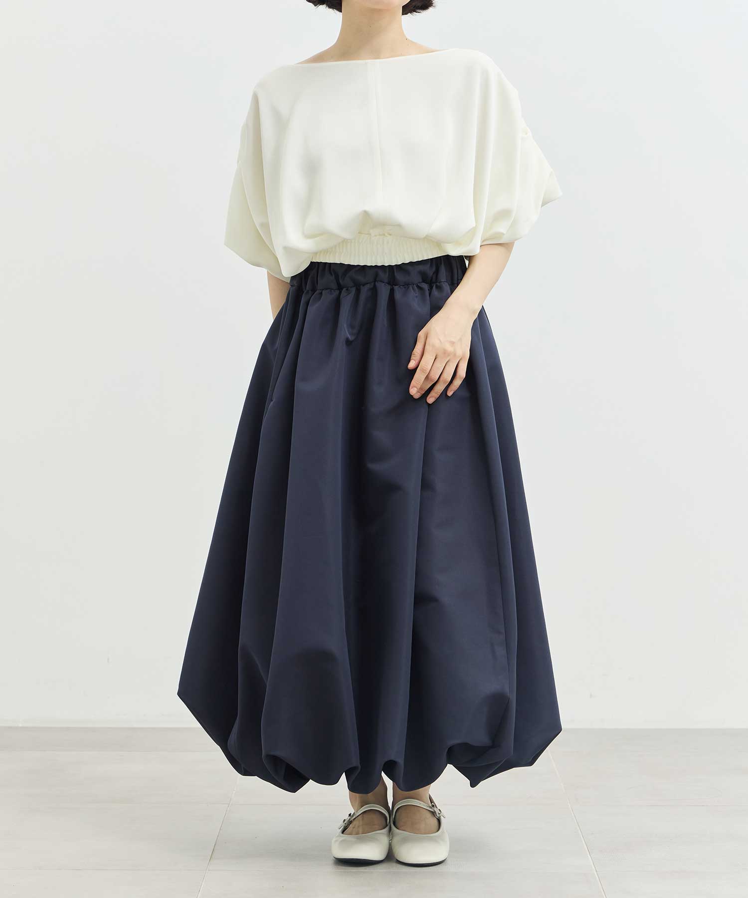 2way Satin Blouse THE TOKYO