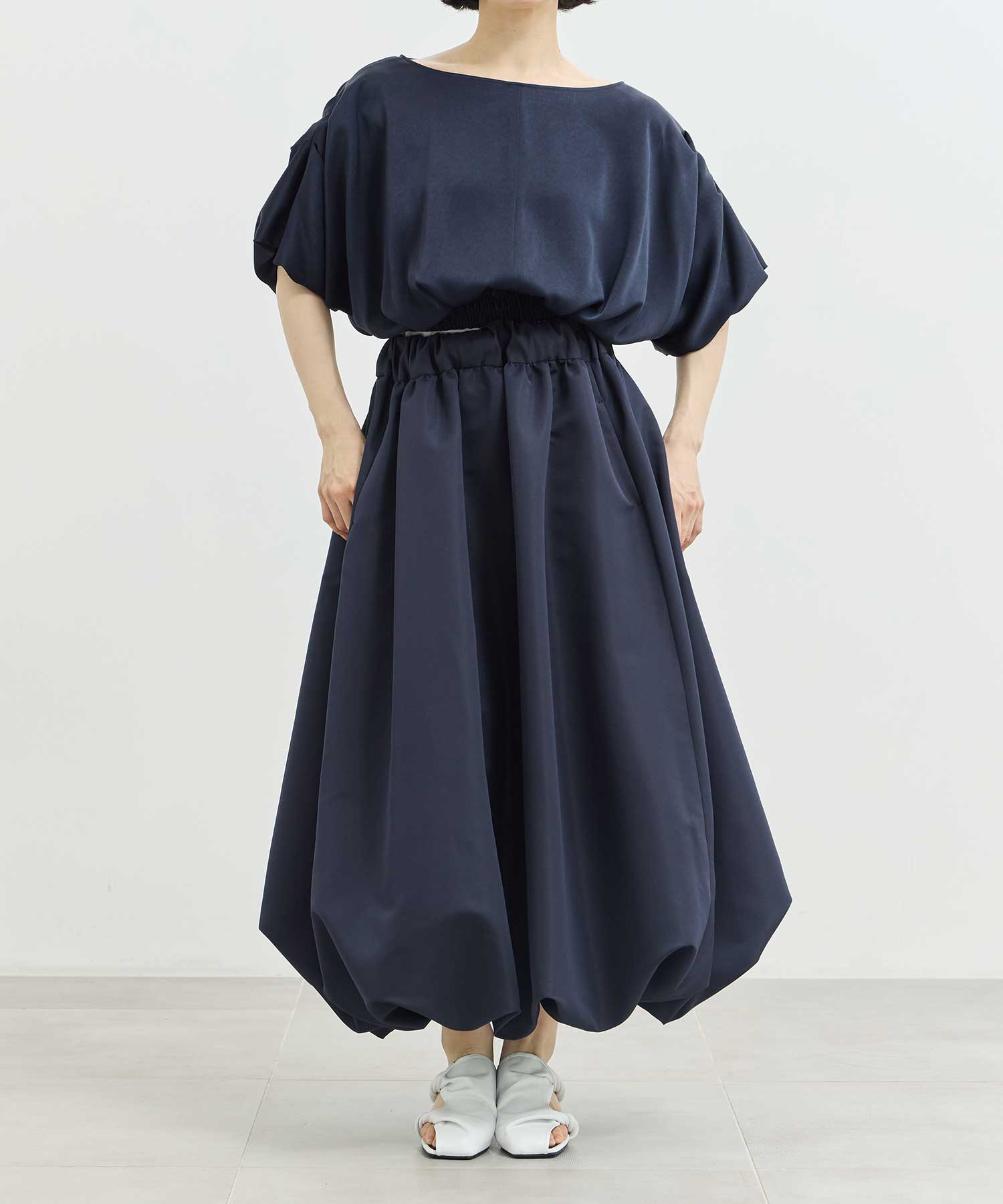 2way Satin Blouse THE TOKYO