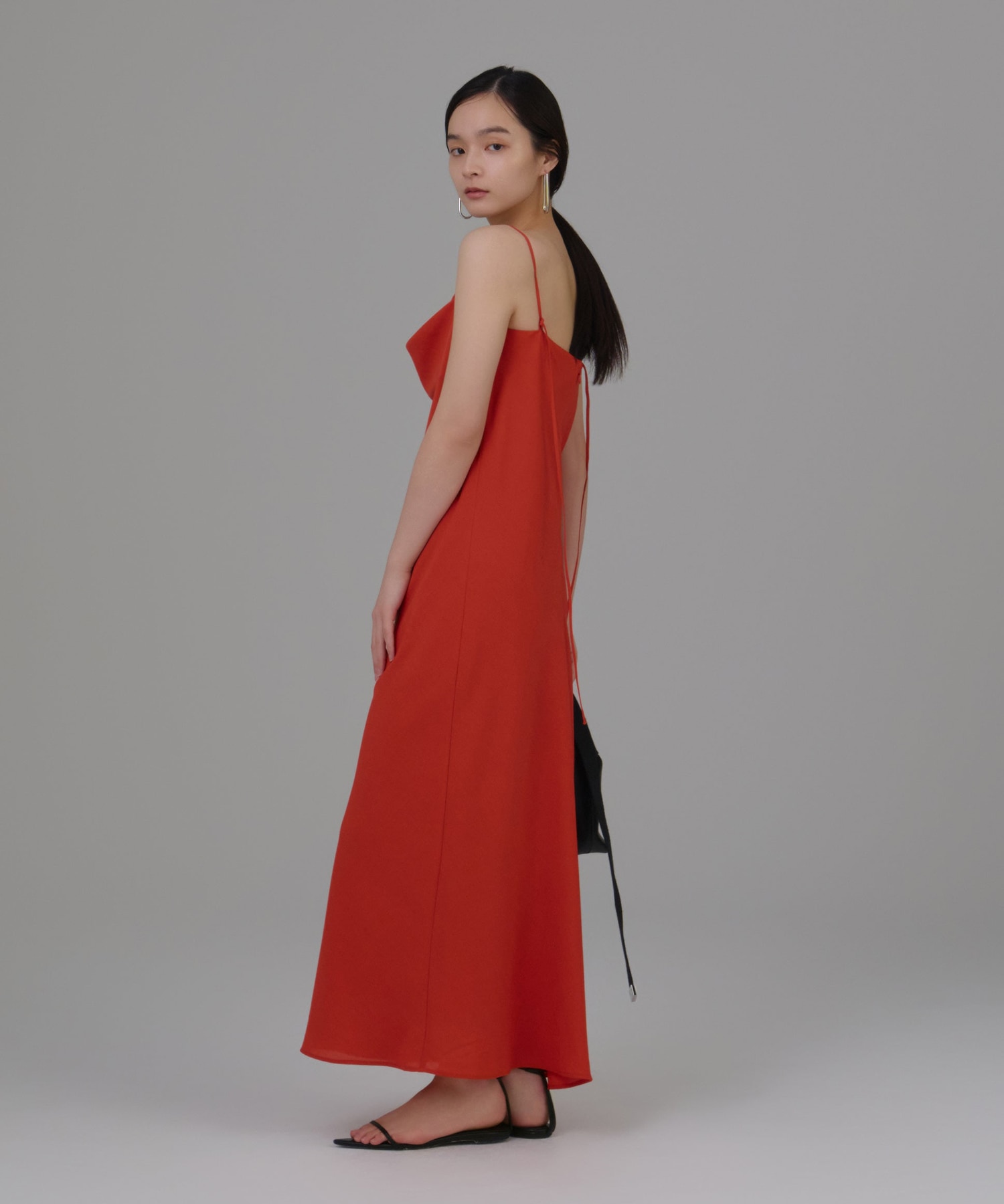 【WEB限定】shoulder strap dress Louren