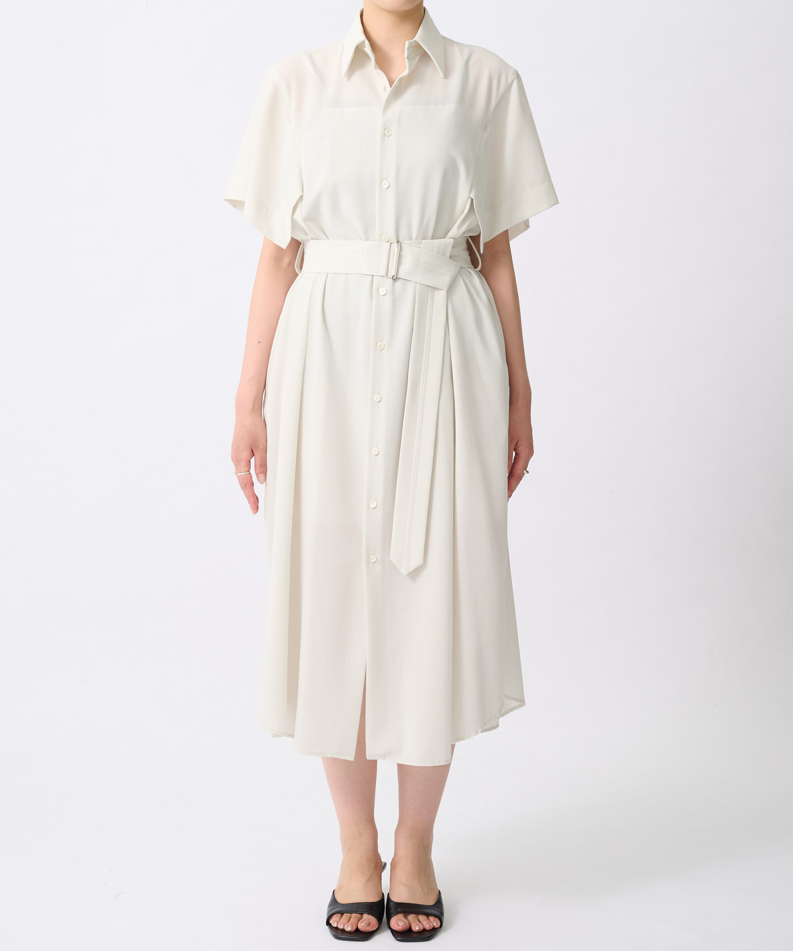 Square Sleeve Dress UJOH