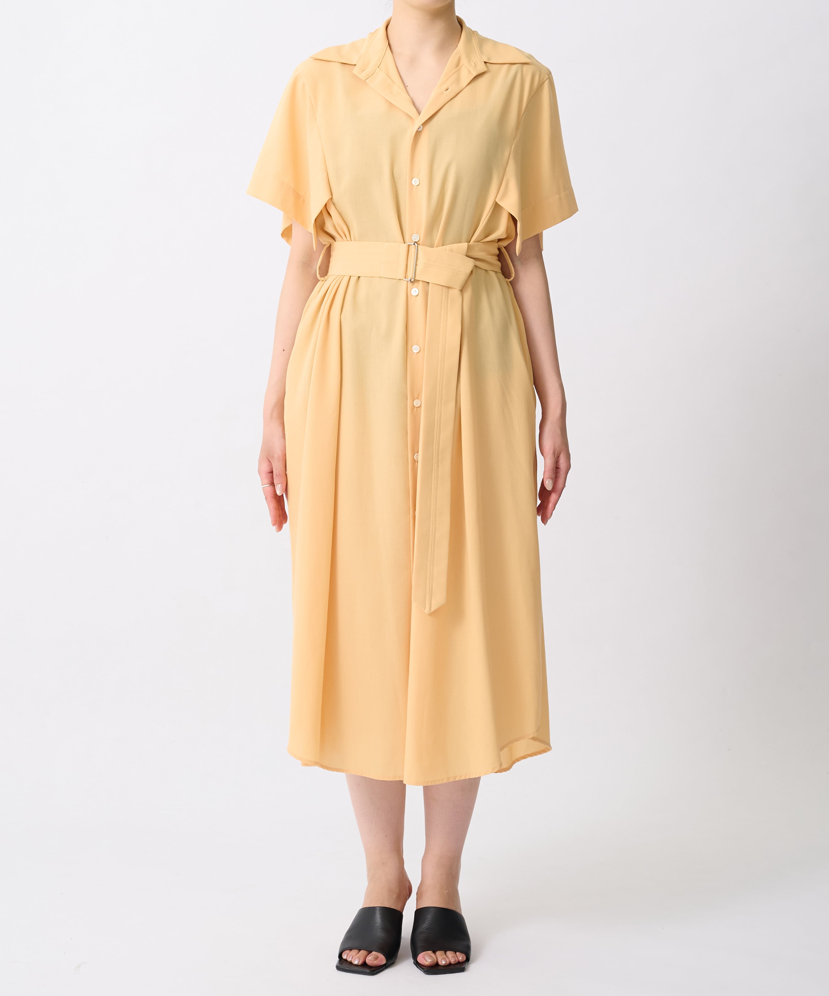 Square Sleeve Dress UJOH