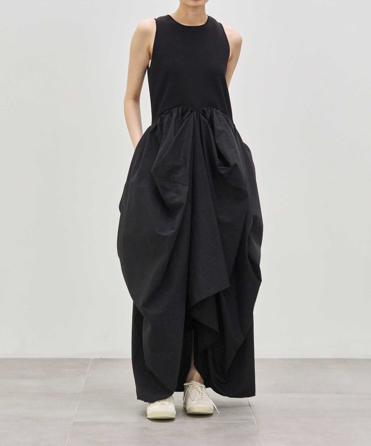 別注 docking coccon dress Louren