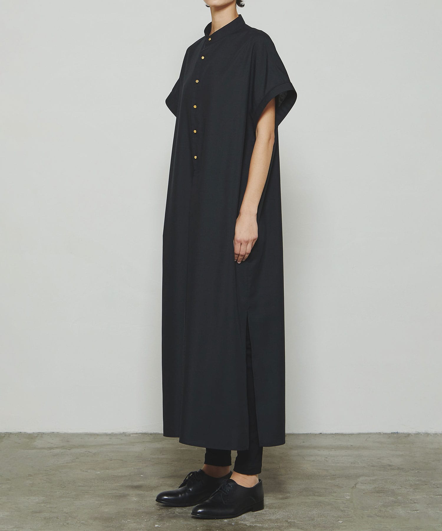 RERACS FRONT TUCK POLO DRESS SLEEVELESS THE RERACS