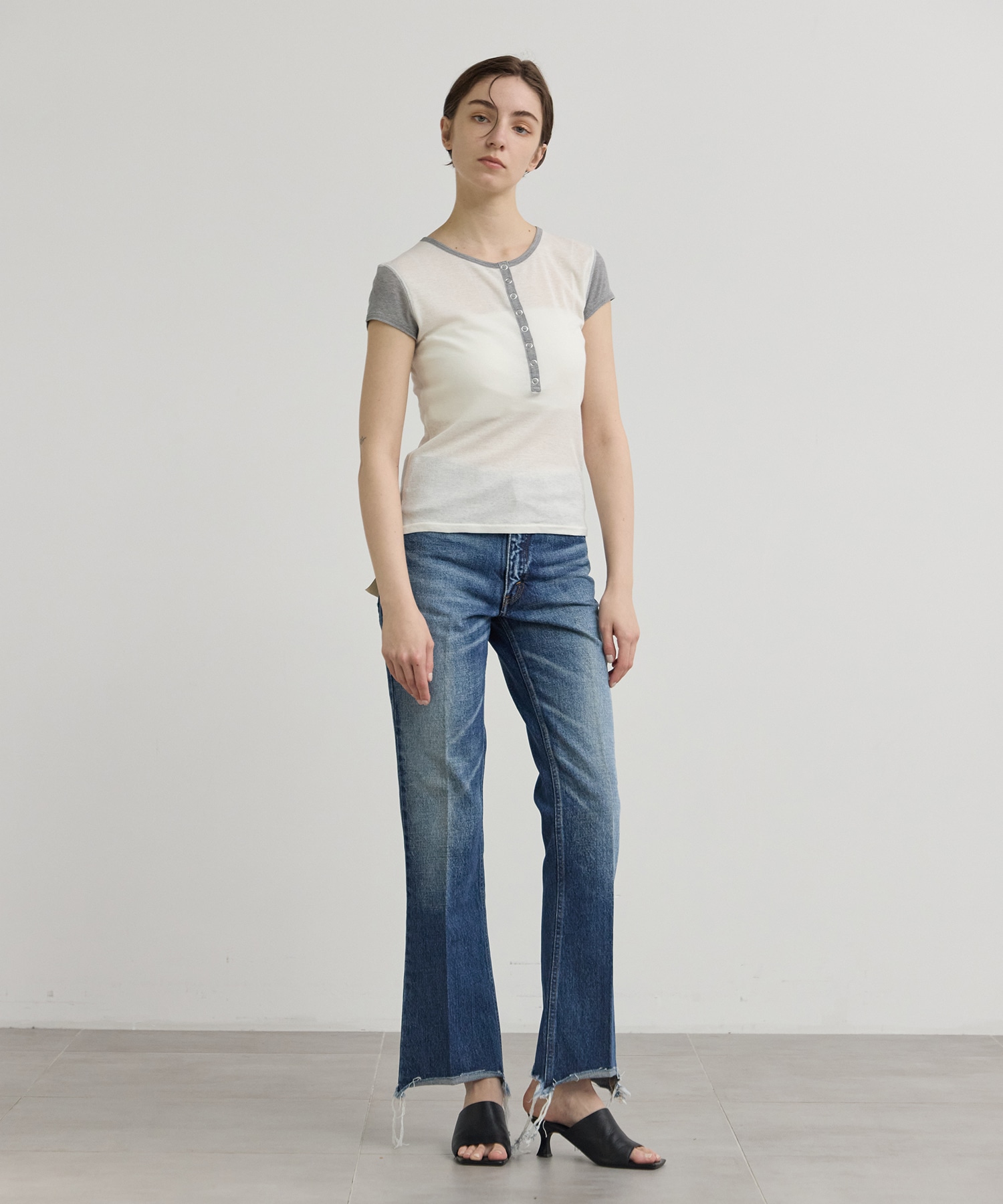 Natural Mix Rib S/S Henry INSCRIRE