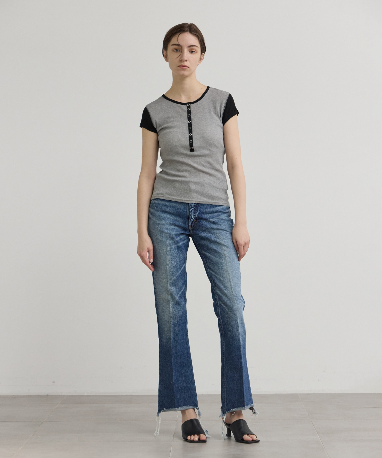 Natural Mix Rib S/S Henry INSCRIRE