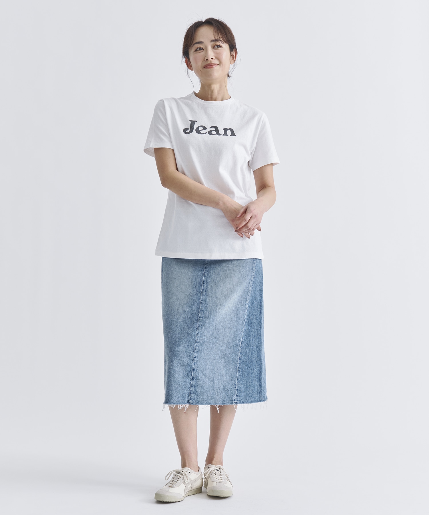 CREW NECK TEE JEAN MADISONBLUE