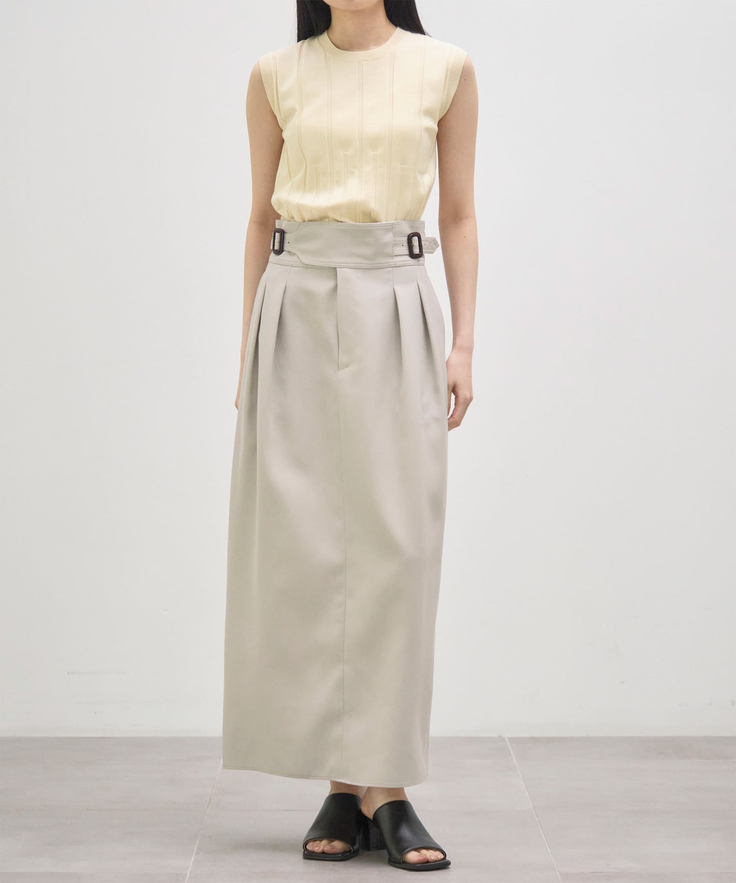 EX.Washable Silk Sleeveless Tops CINOH