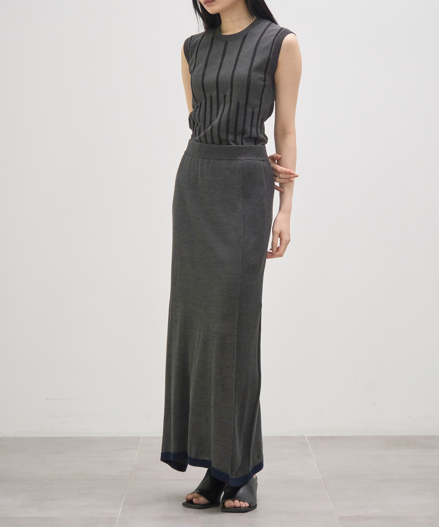 EX.Washable Silk Sleeveless Tops CINOH