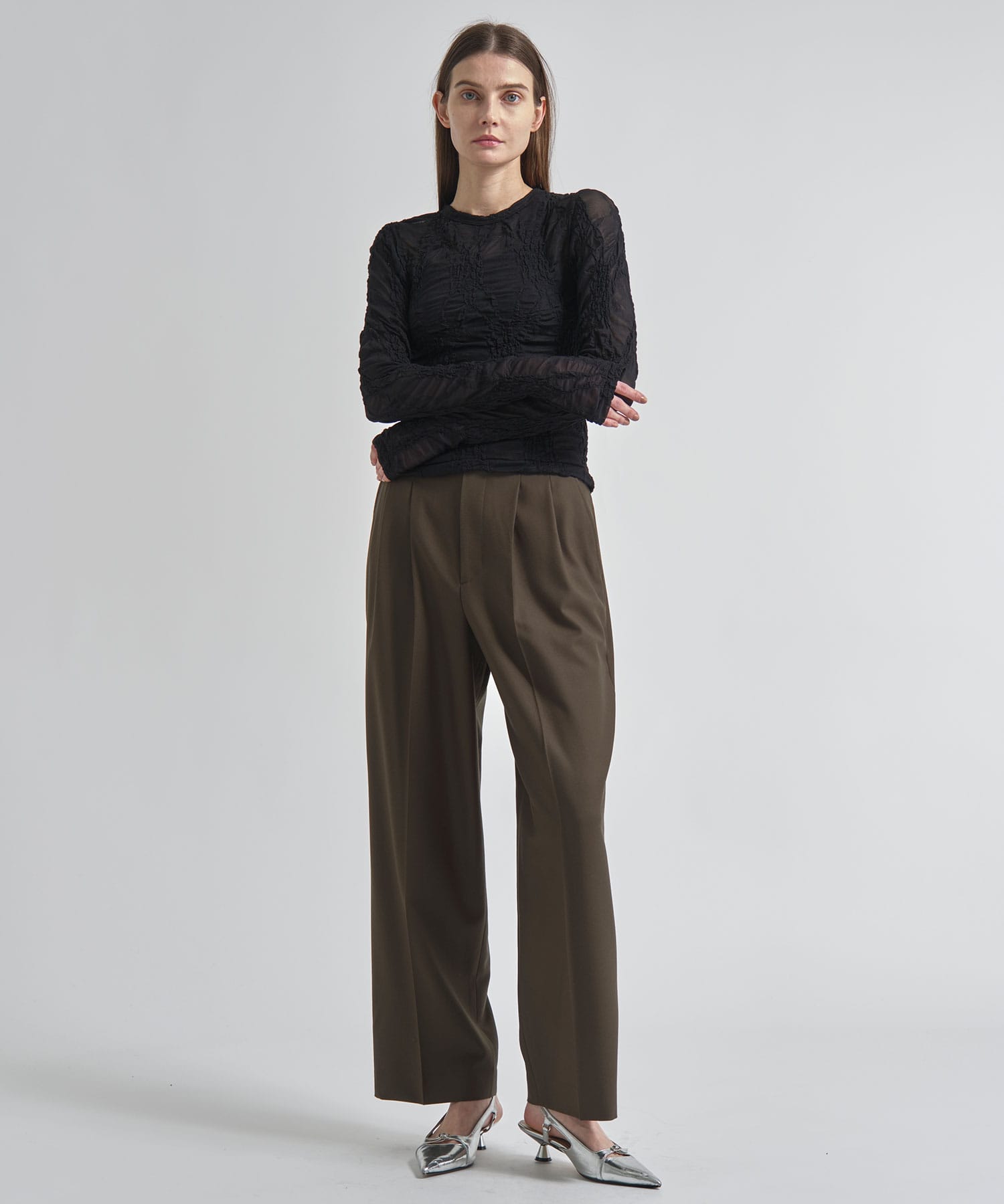 Wool Easy Pants INSCRIRE