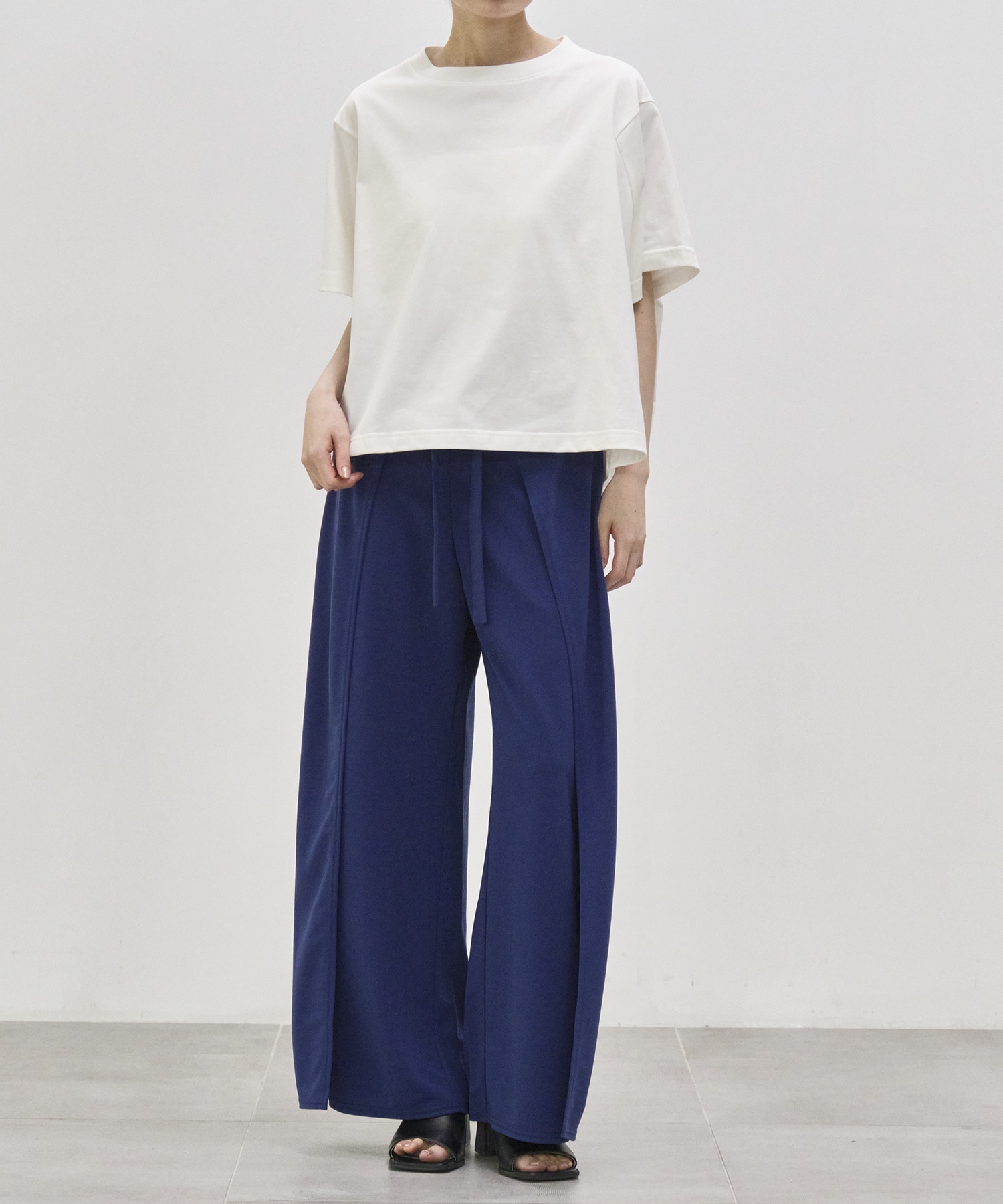 LUELLA WIDE-LEG WRAP TROUSERS COGTHEBIGSMOKE