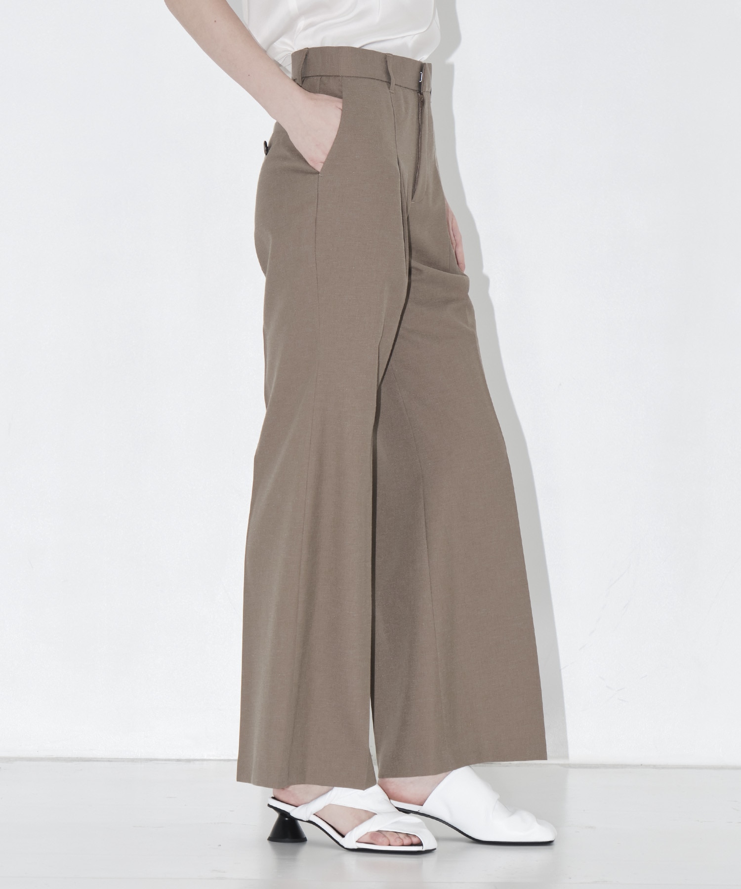 EX.Straight Flare Pants AKIRANAKA