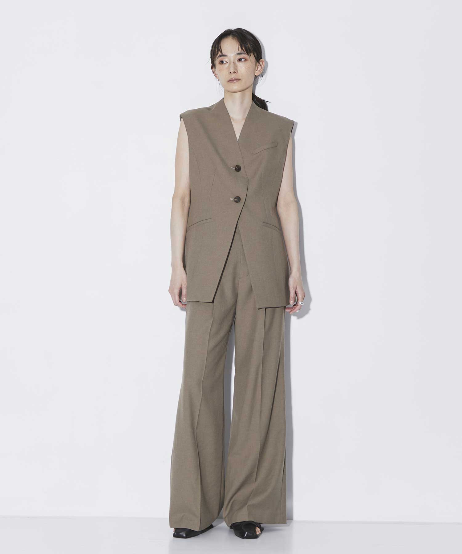 EX.Straight Flare Pants AKIRANAKA