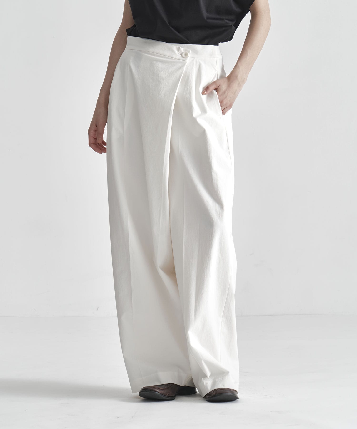 nylon cotton cross pants IIROT