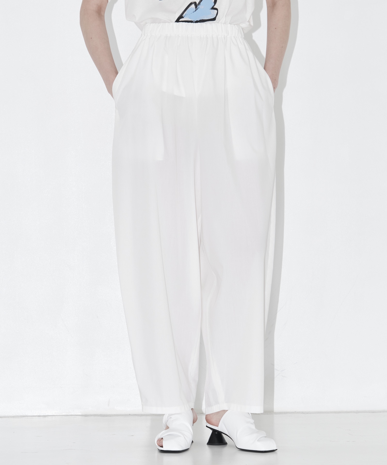gather balloon cocoon trousers｜nagonstans（ナゴンスタンス）公式