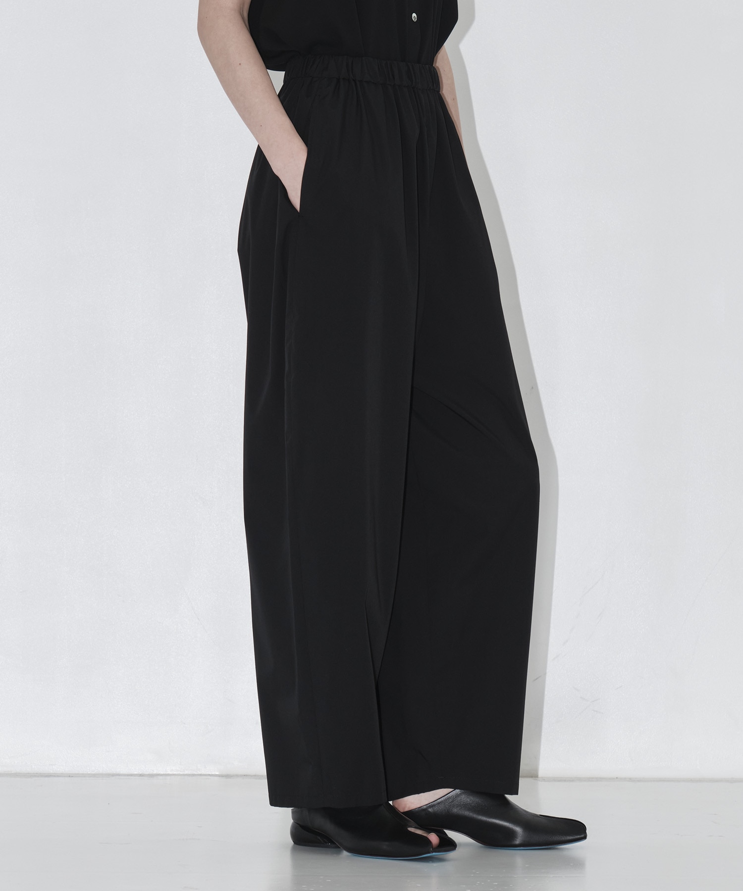 gather balloon cocoon trousers nagonstans