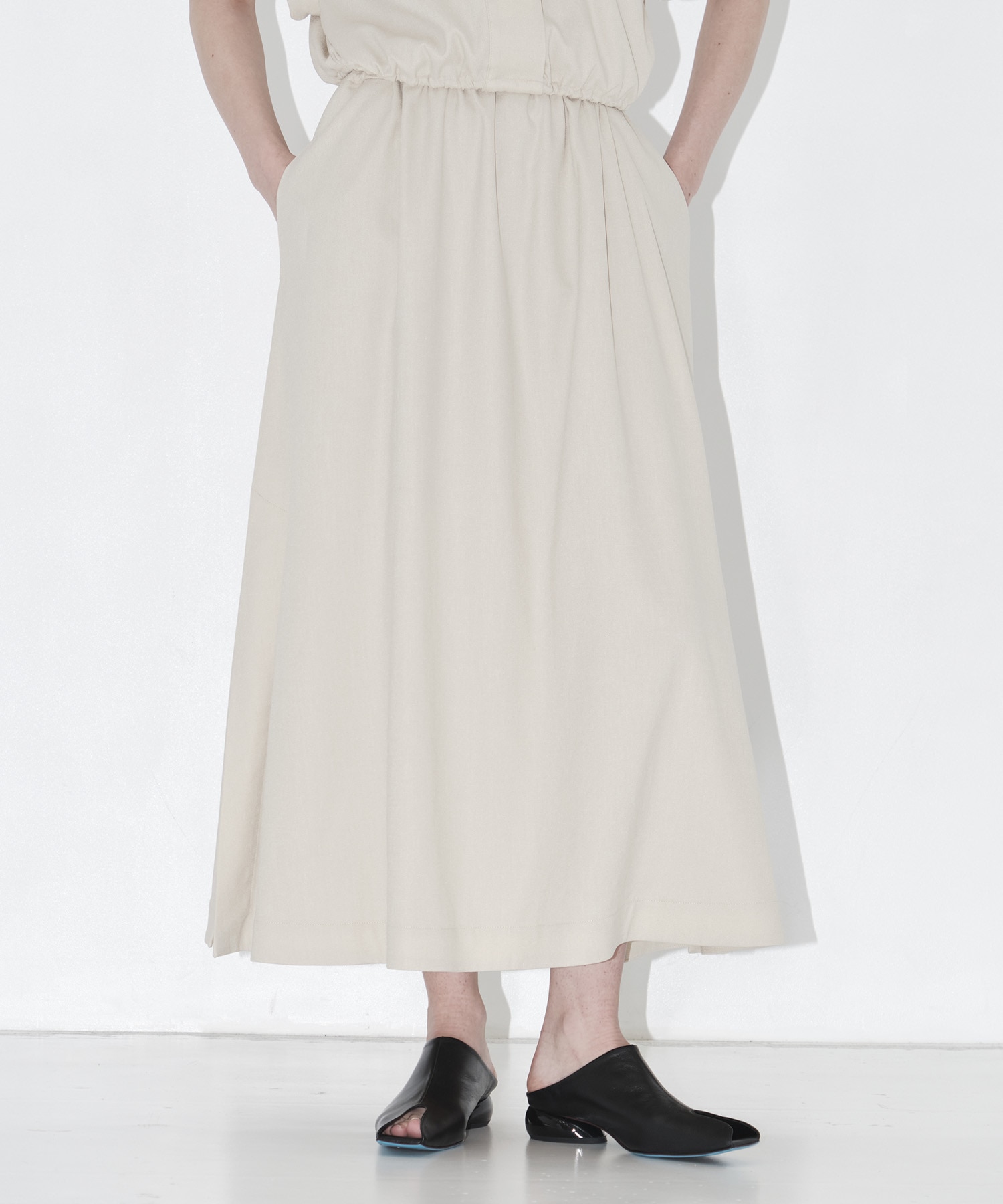 Waist Gather Flare Skirt THE TOKYO