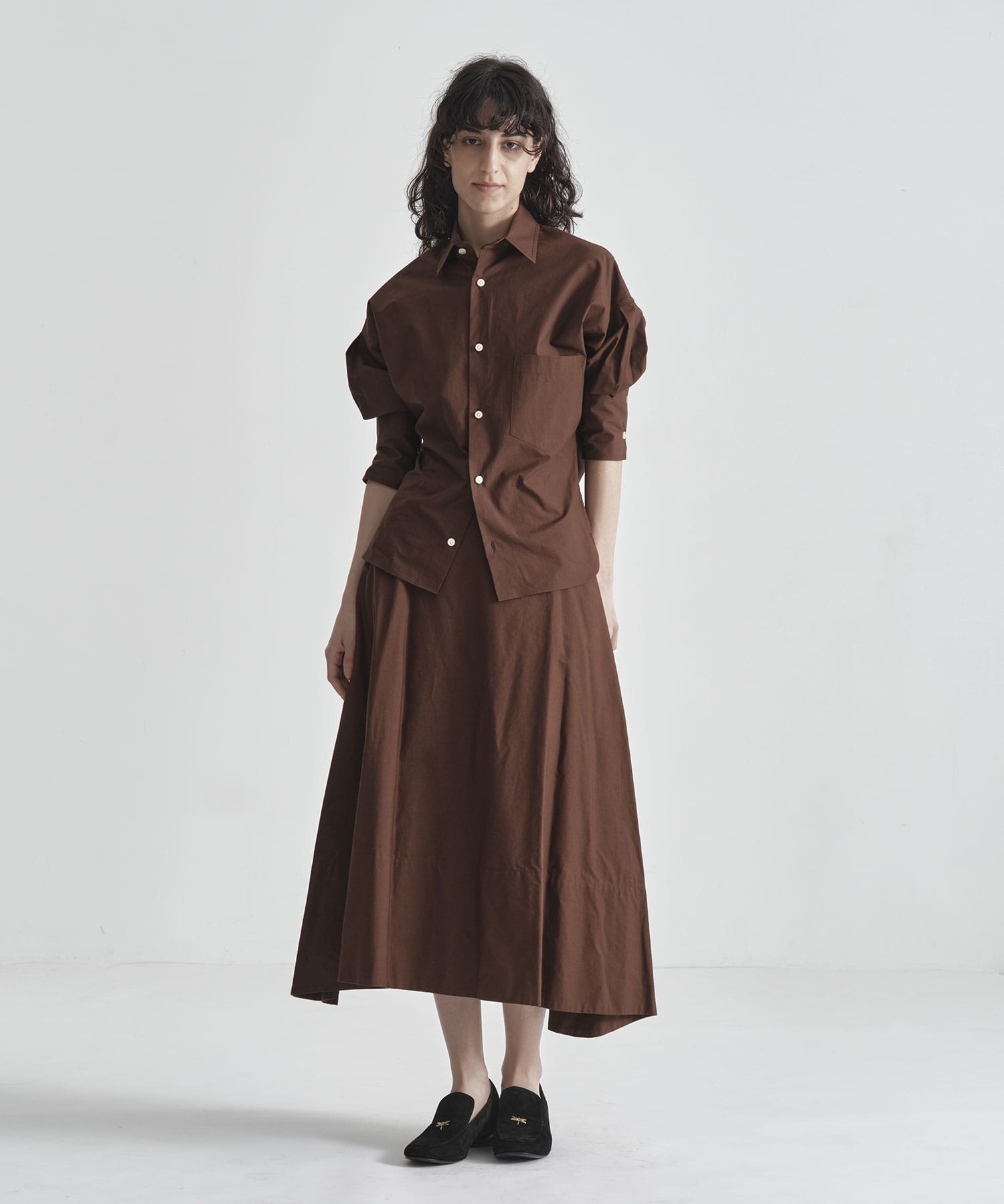 MI-MOLLET FLARE SK TYPEWRITER MADISONBLUE