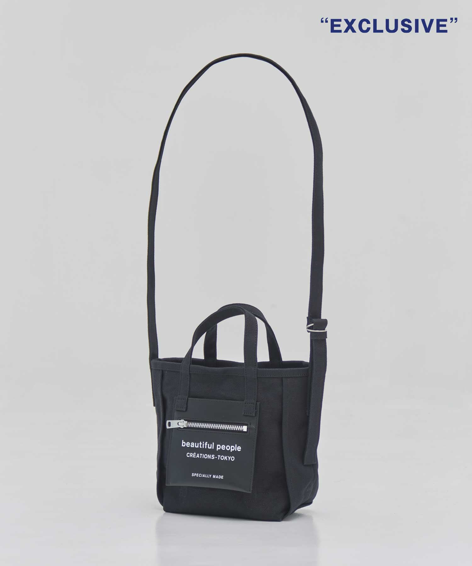 新品未使用 beautiful people トートバッグ ポケット ブラック 新品未使用 beautiful people トートバッグ ポケット ブラック