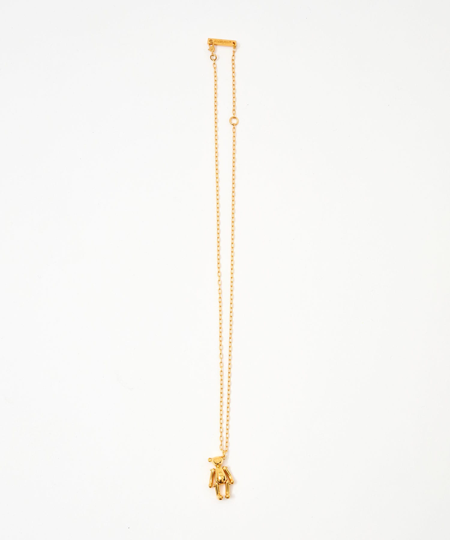 TEDDY BEAR CHARM NECKLACE AMBUSH