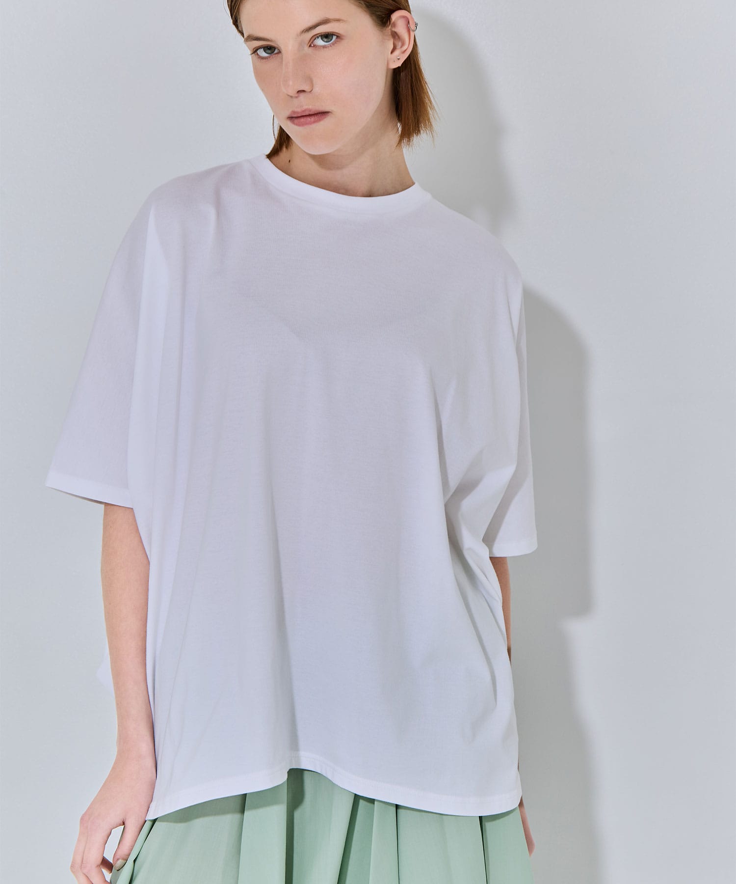 HALF-SLEEVES HEXAGON T-SHIRT ENFOLD