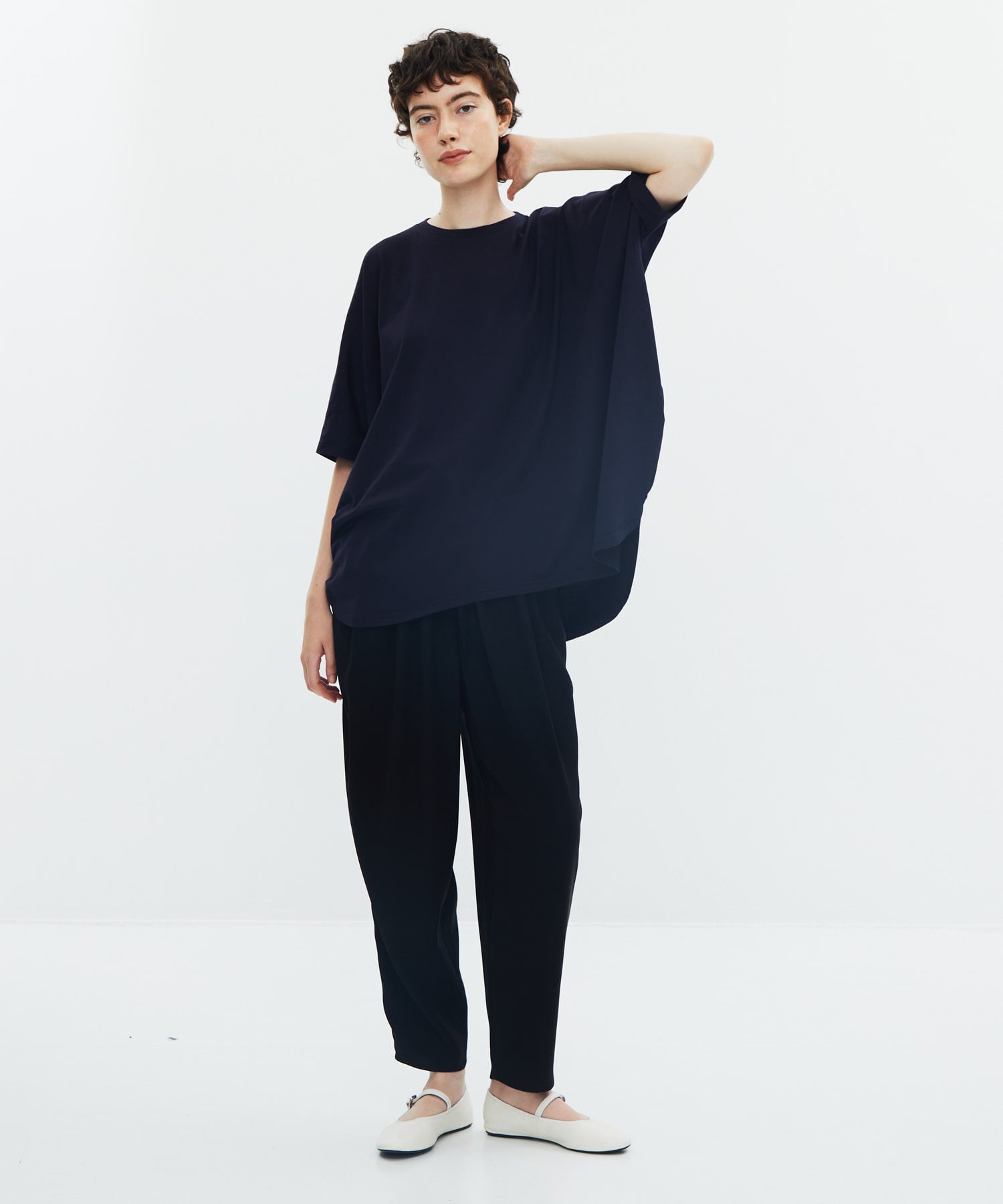 HALF-SLEEVES HEXAGON T-SHIRT ENFOLD