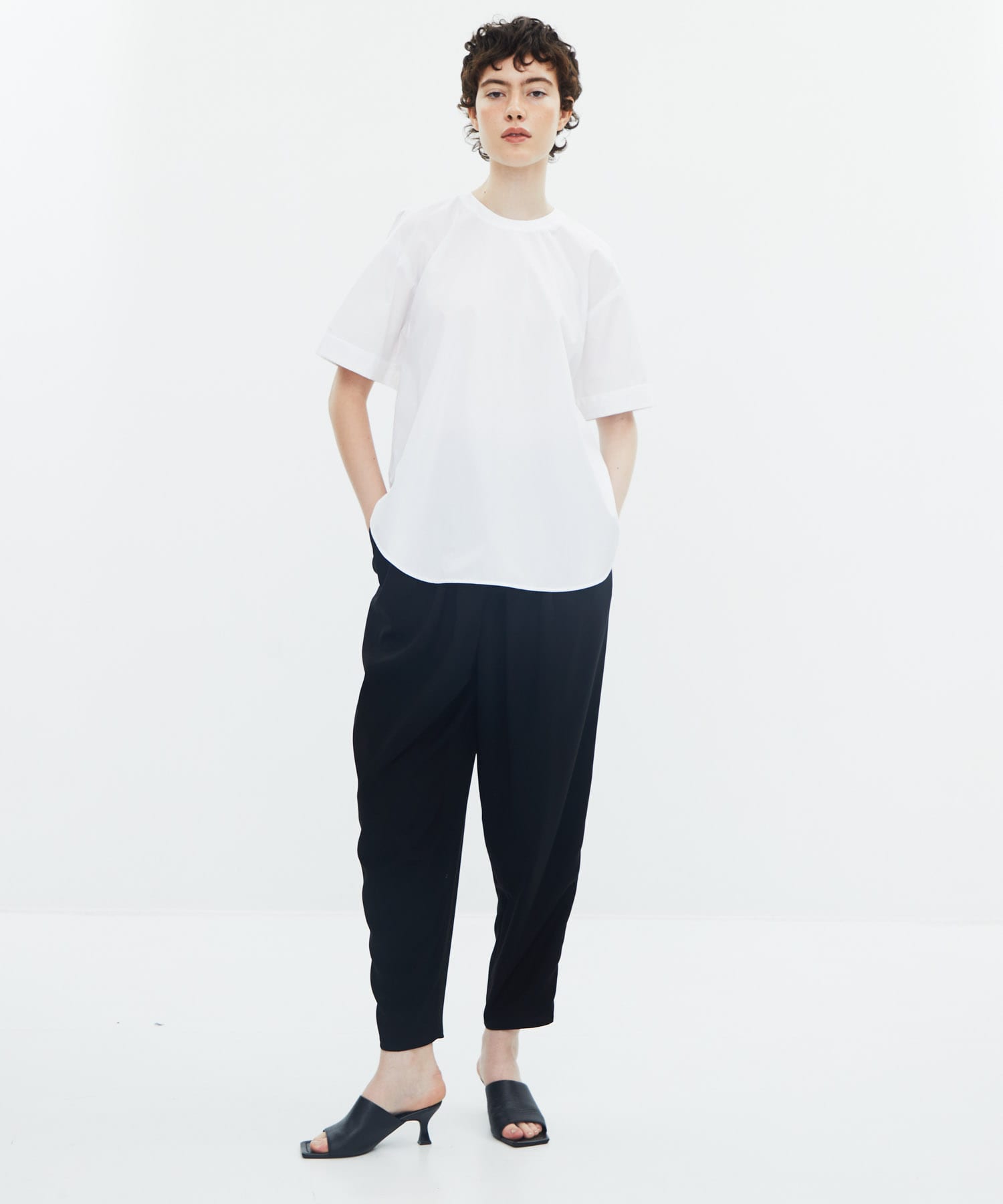 WING-SLEEVES PULLOVER ENFOLD