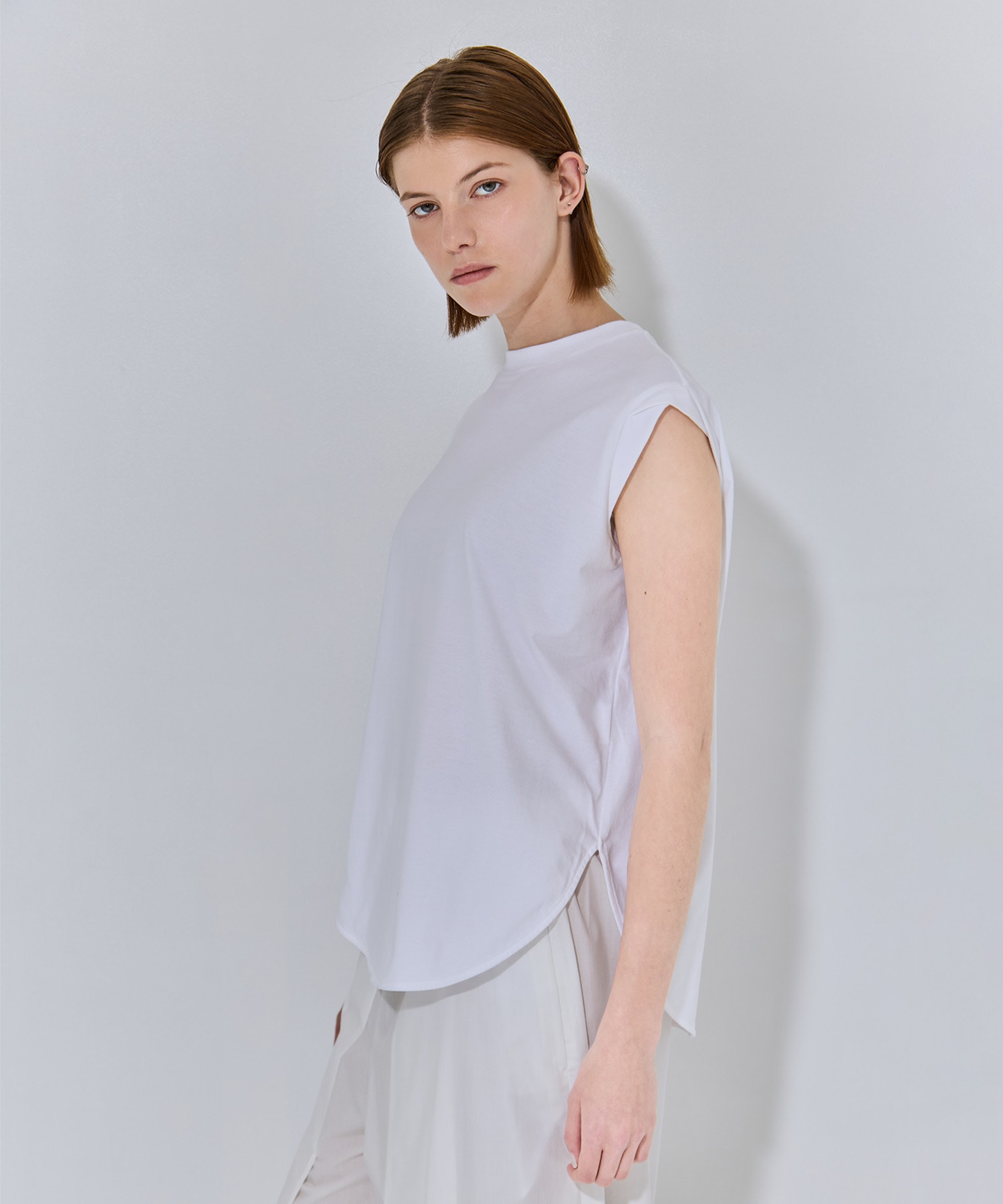 round-hem tank top nagonstans