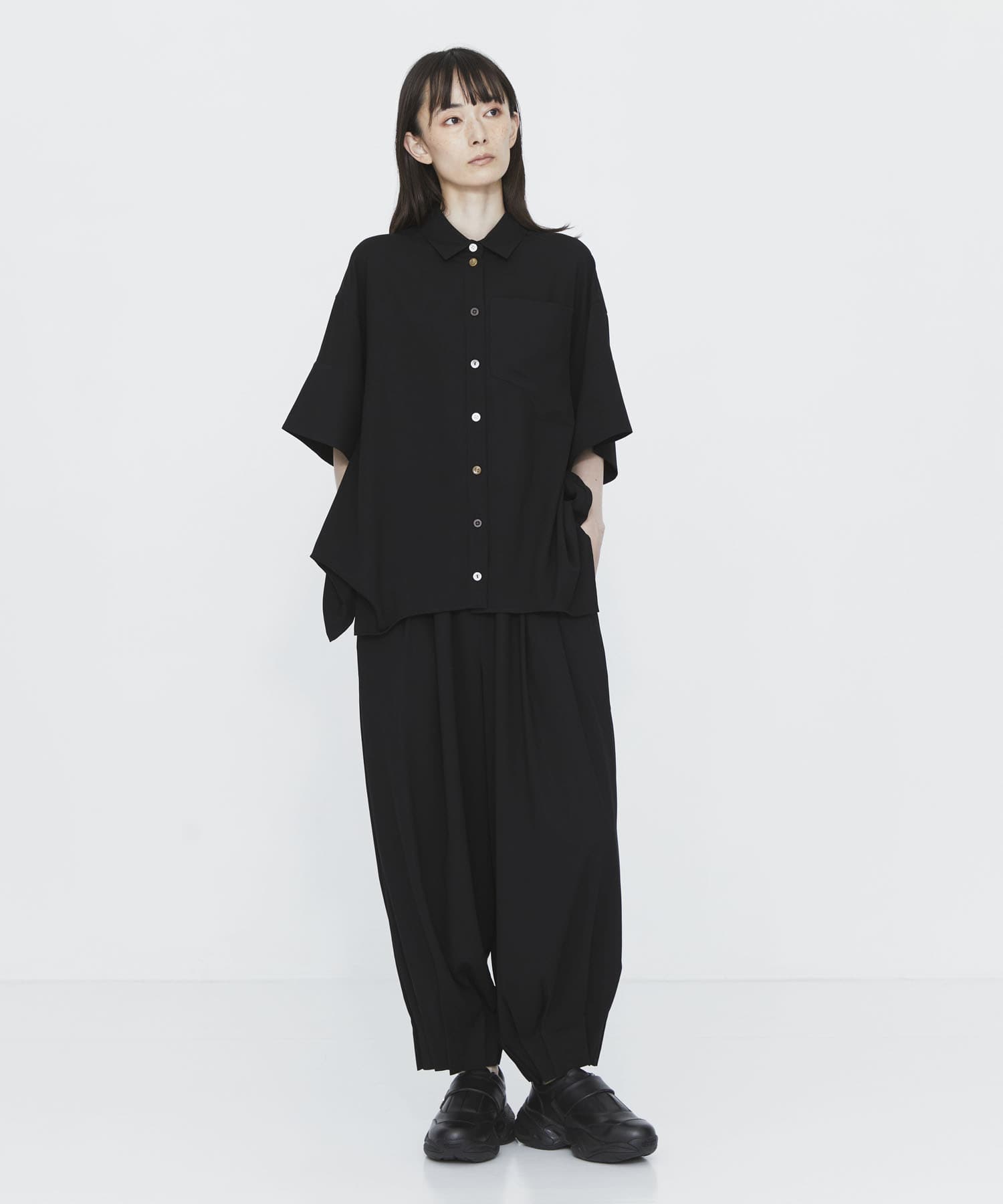 TACK-HEM PANTS ENFOLD
