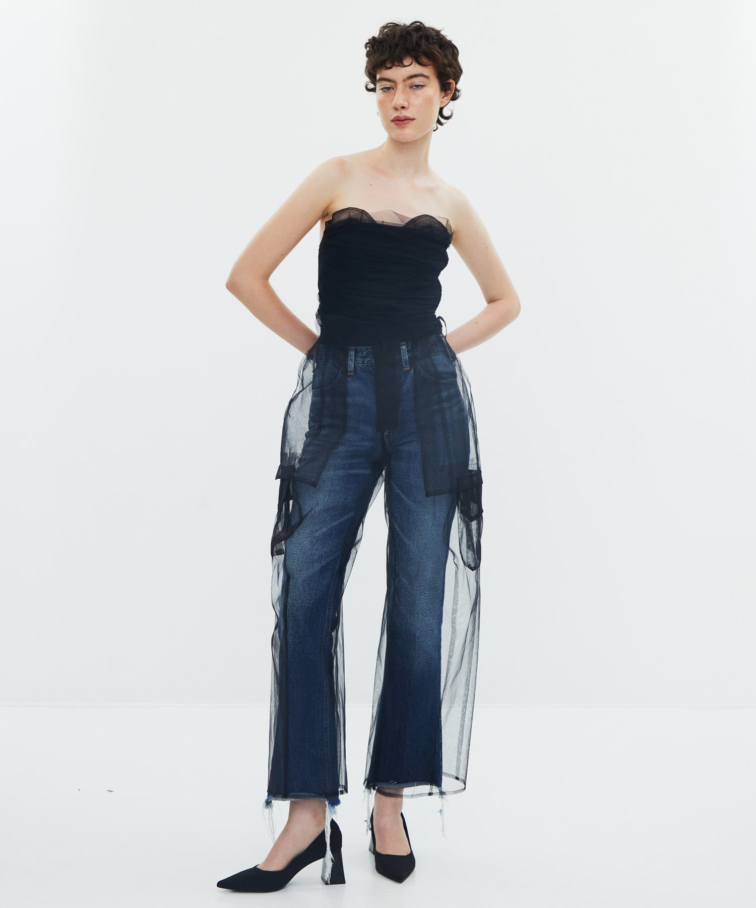 CP-25182　Tulle Pants Chika Kisada
