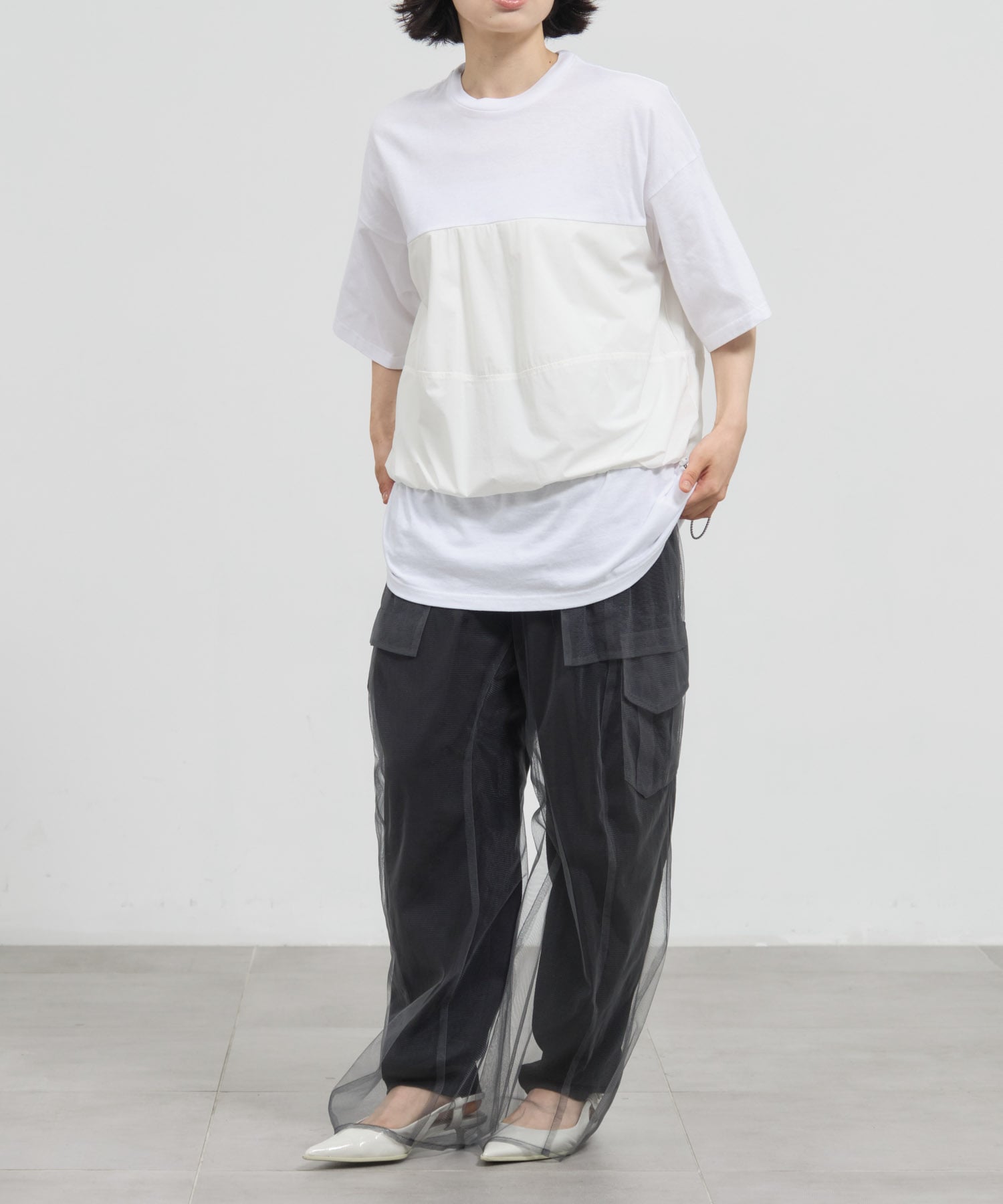 CP-25182　Tulle Pants Chika Kisada