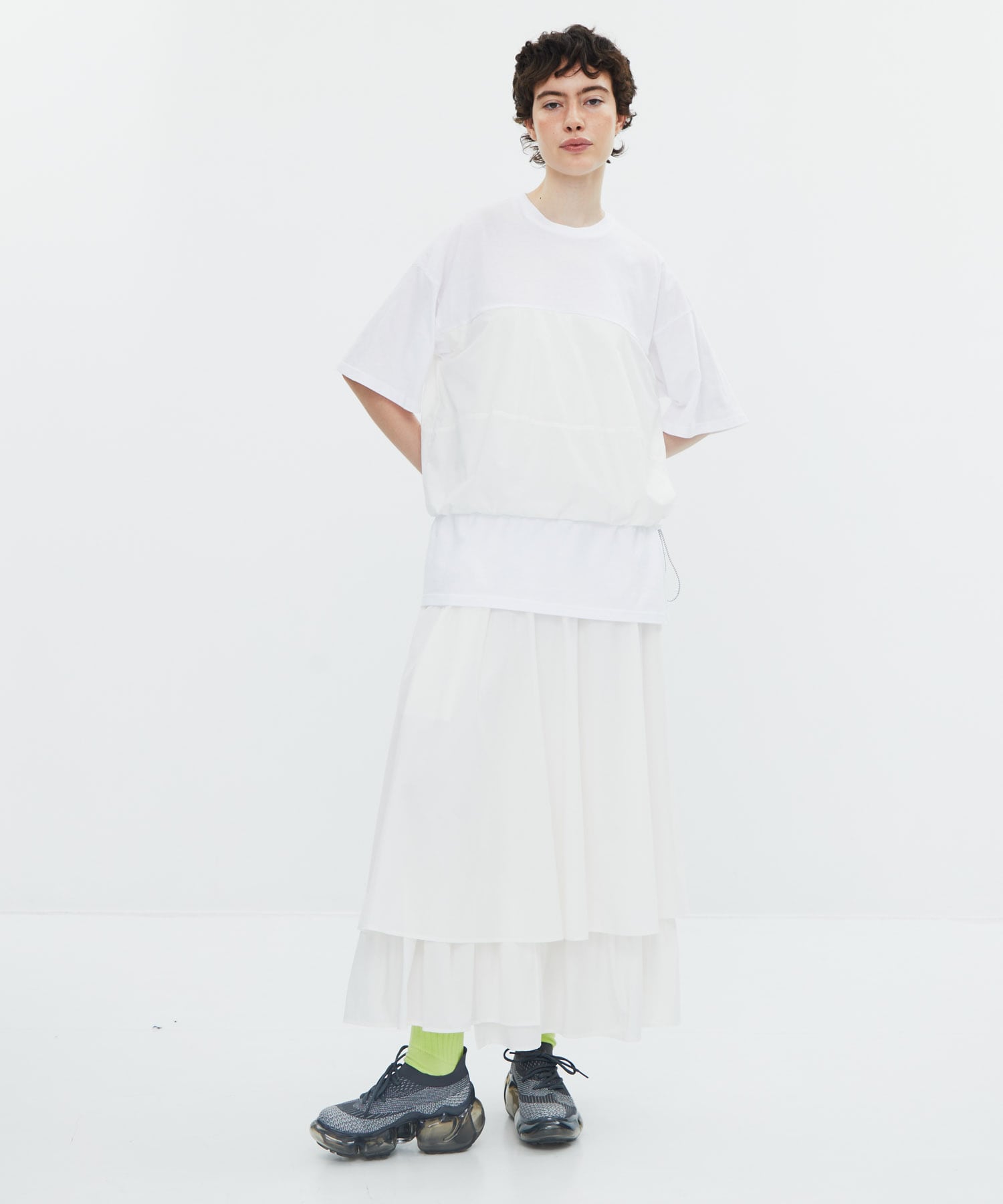 layer volume skirt nagonstans
