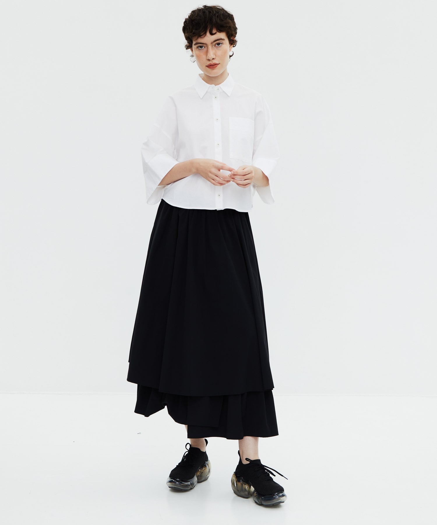 layer volume skirt nagonstans