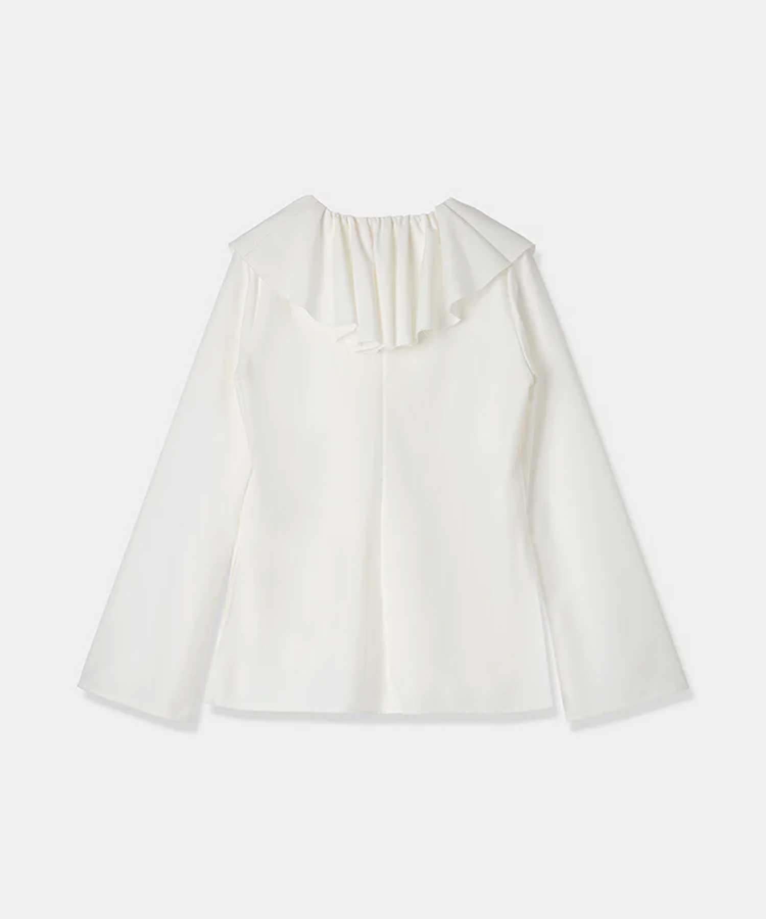 frills collar blouse Louren