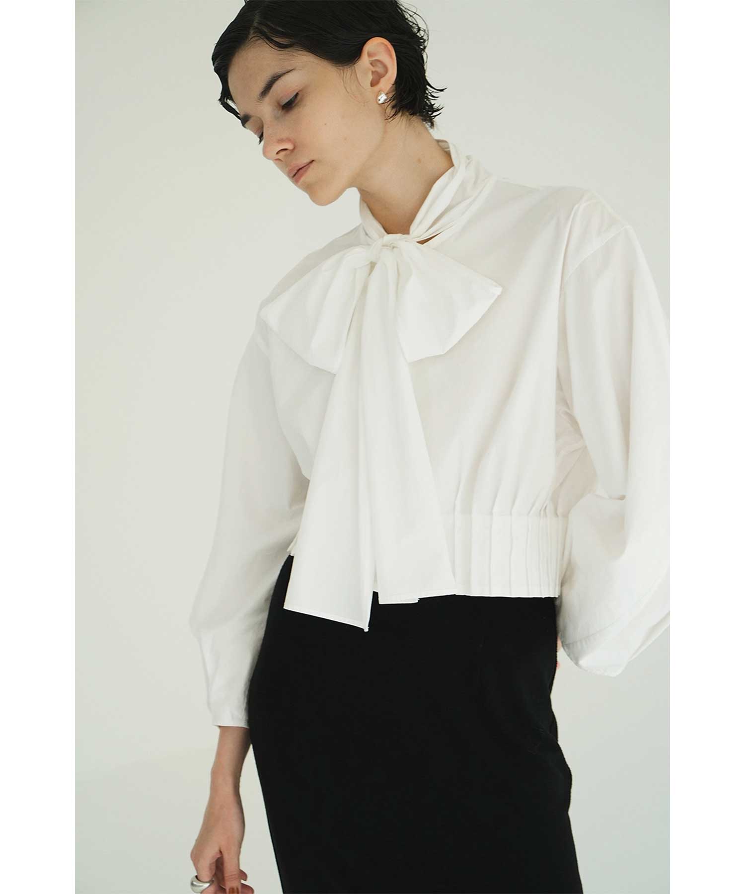 RIBBON ZIP SHIRTS CLANE