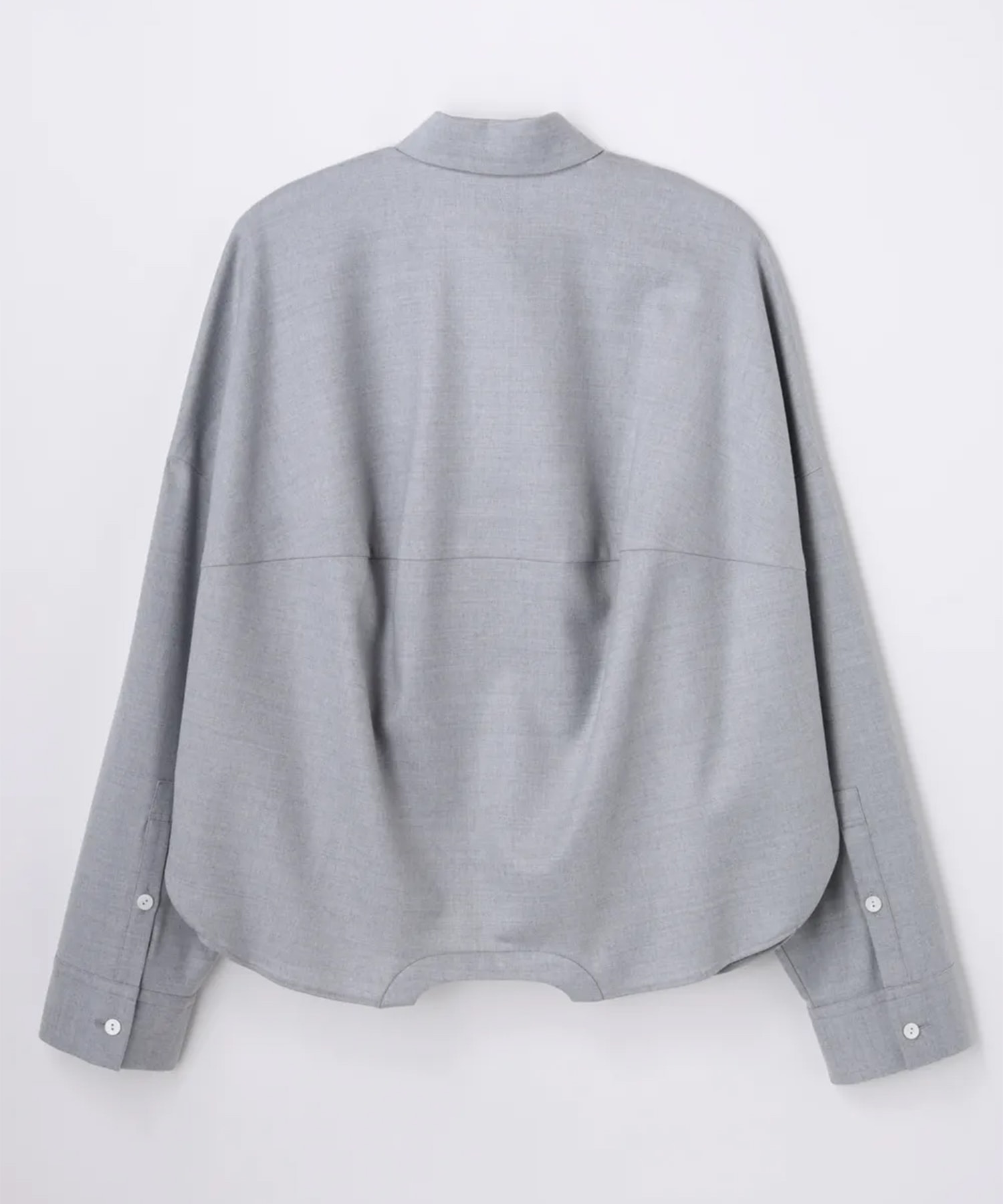 SYMMETRY CROPPED SHIRT ENFOLD