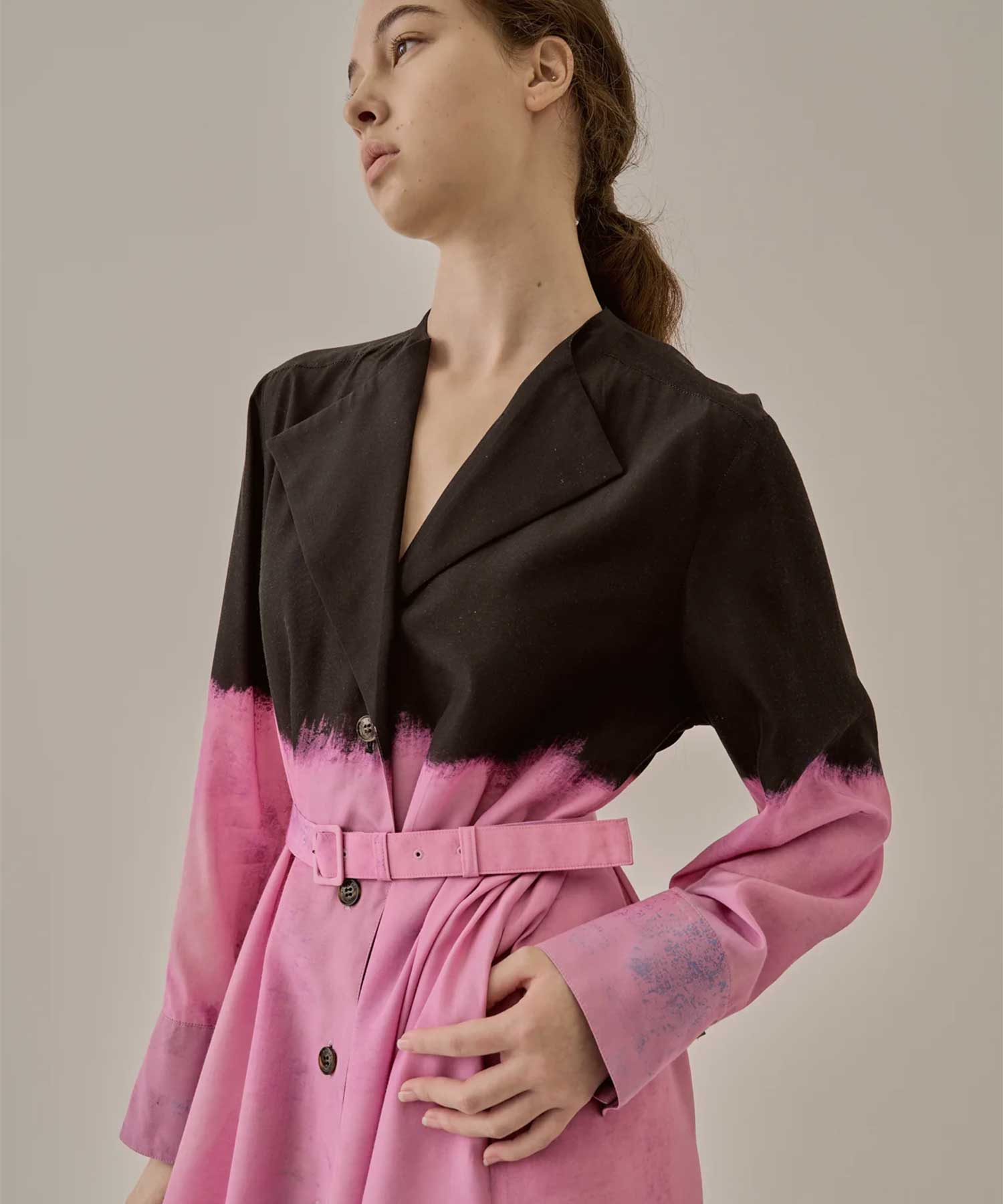 Dissolve tone dress BKPK AKIRANAKA