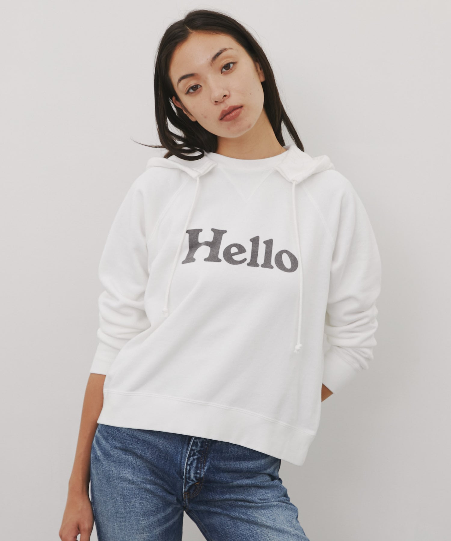 HELLO HOODIE MADISONBLUE