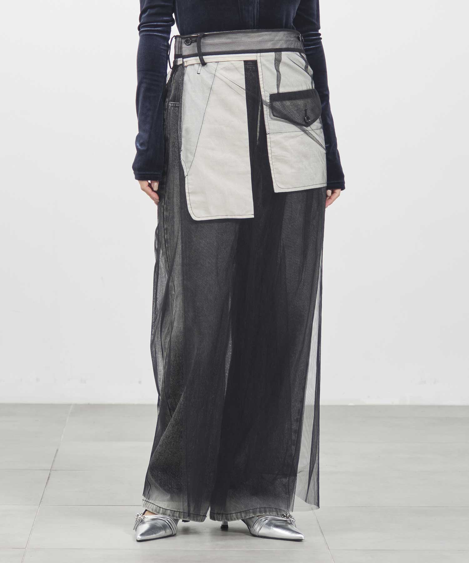 CP-25185 Tulle Pants Chika Kisada