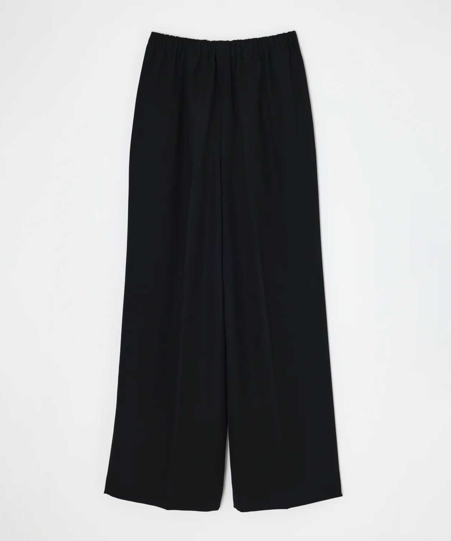 CENTER-PRESS STRIGHT-WIDE-PANTS ENFOLD