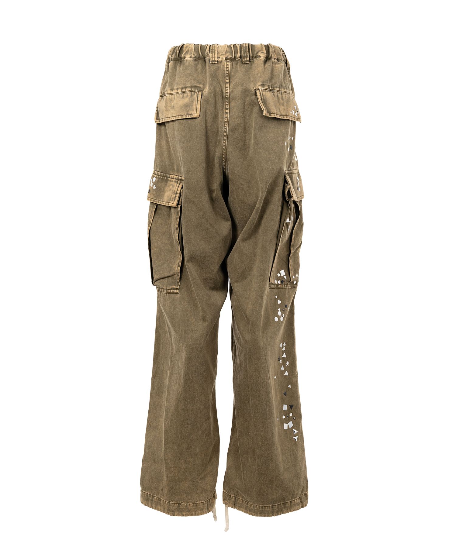 EMBELLISHED MILLITARY PANTS Maison MIHARA YASUHIRO
