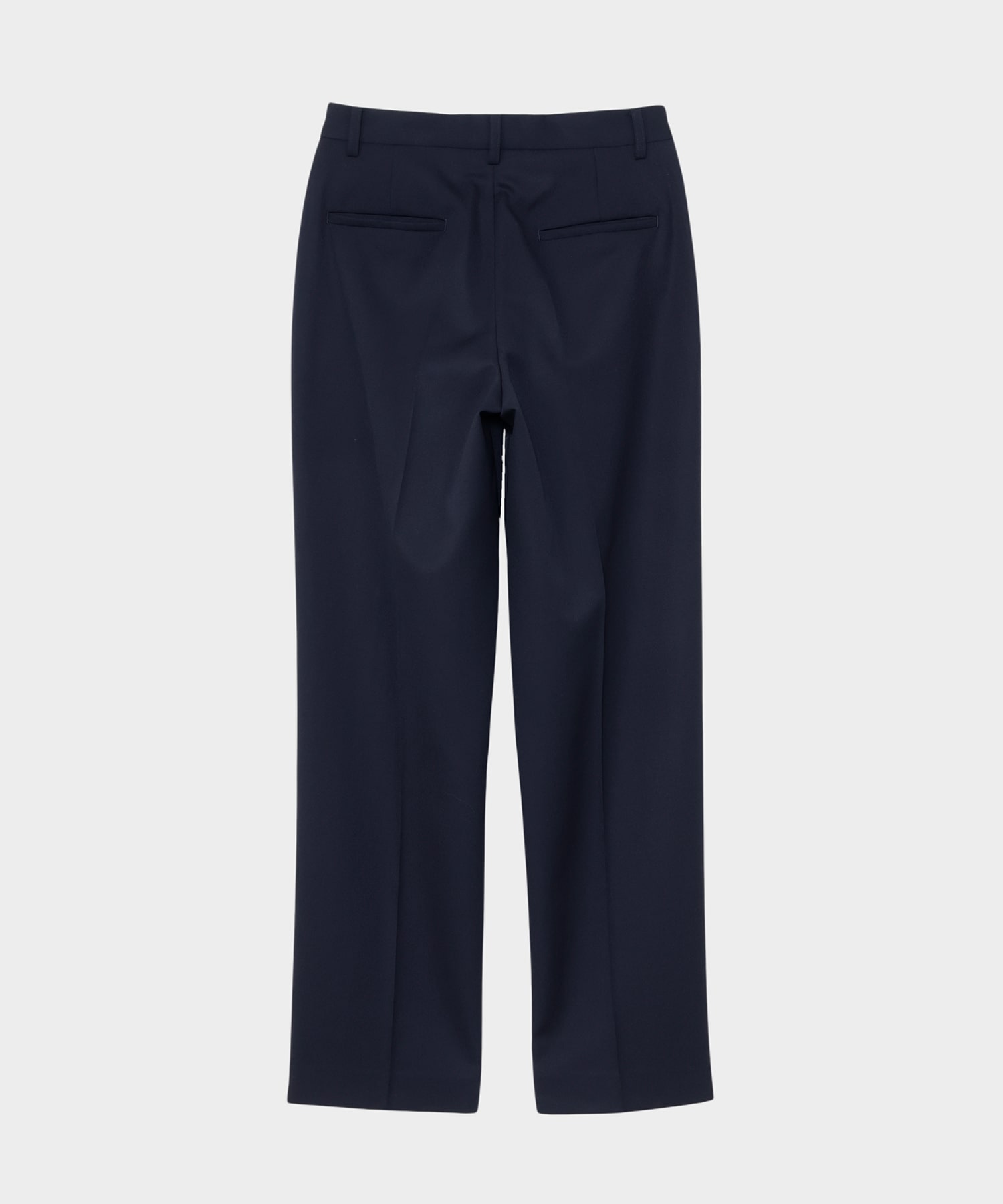 BLACK FORMAL STRAIGHT LEG TROUSERS CINOH