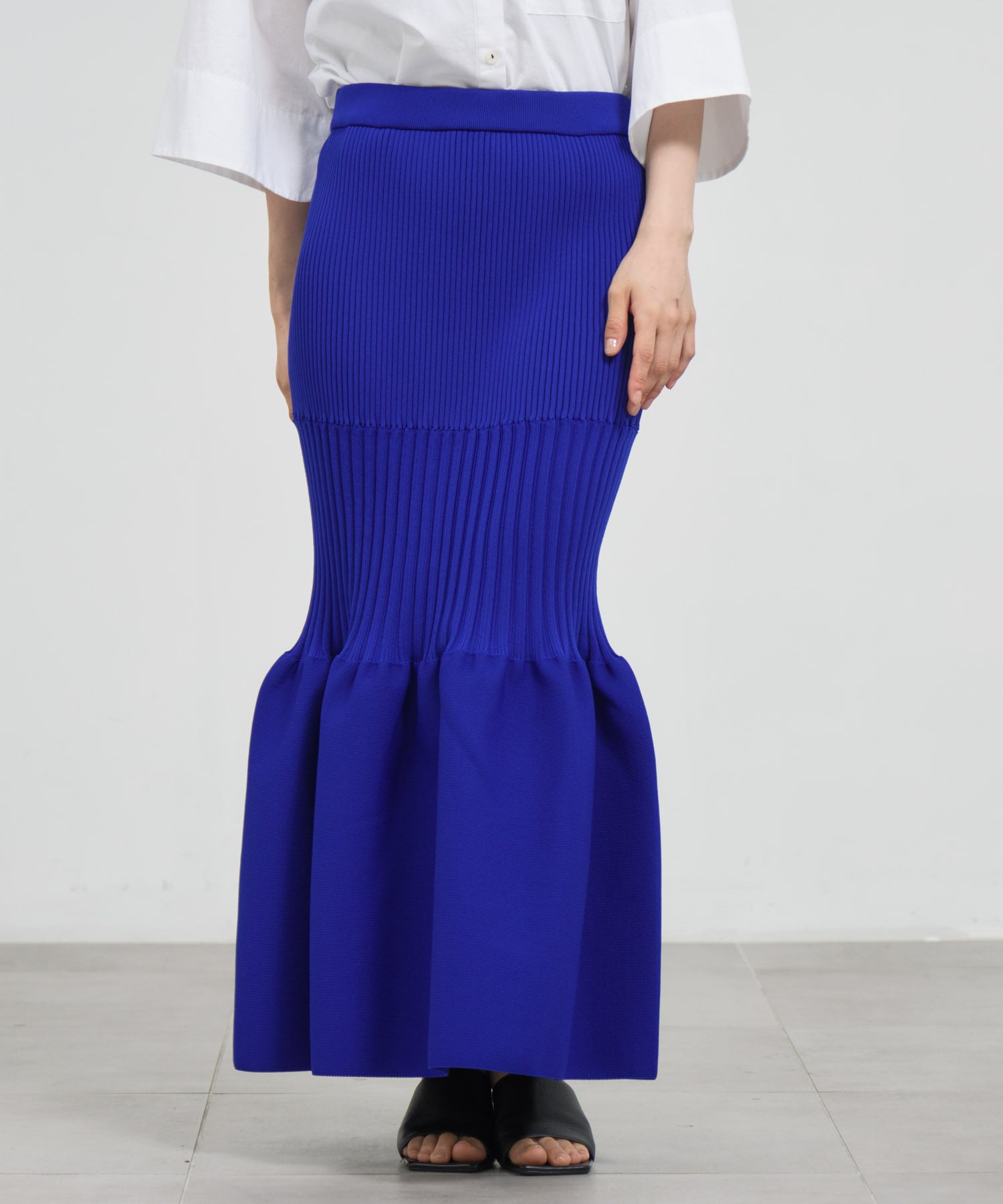 FLUTED MERMAID SKIRT CFCL
