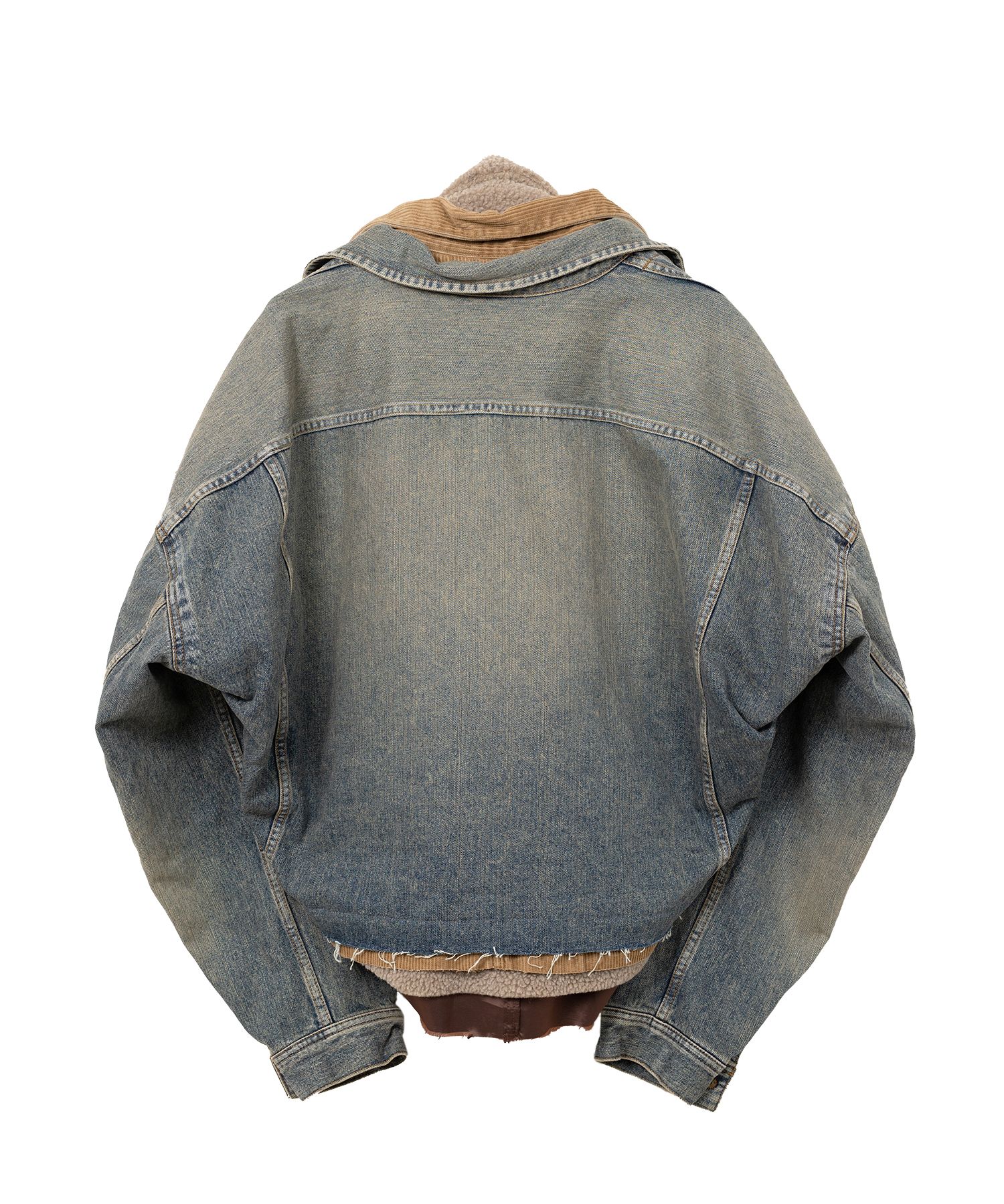 TRIPLE LAYERED DENIM JACKET Maison MIHARA YASUHIRO